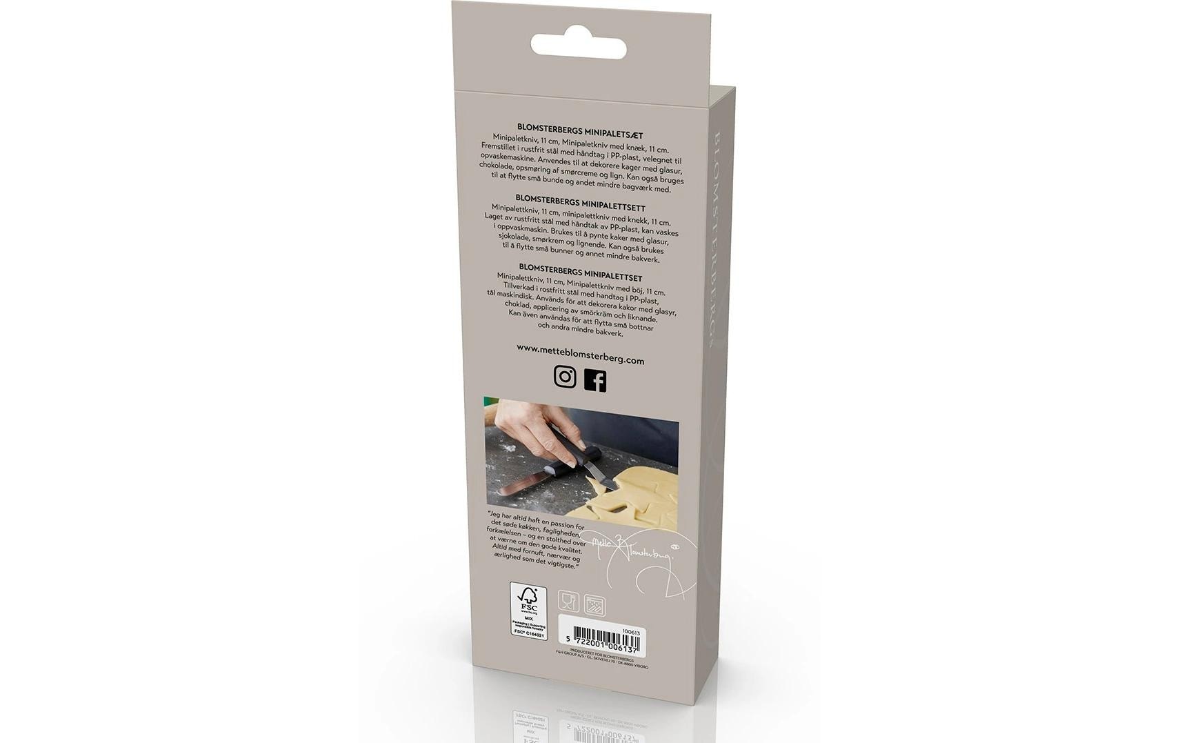   Spatule de cuisine »Wender-Set Palette Mini 11 cm, Stahl«