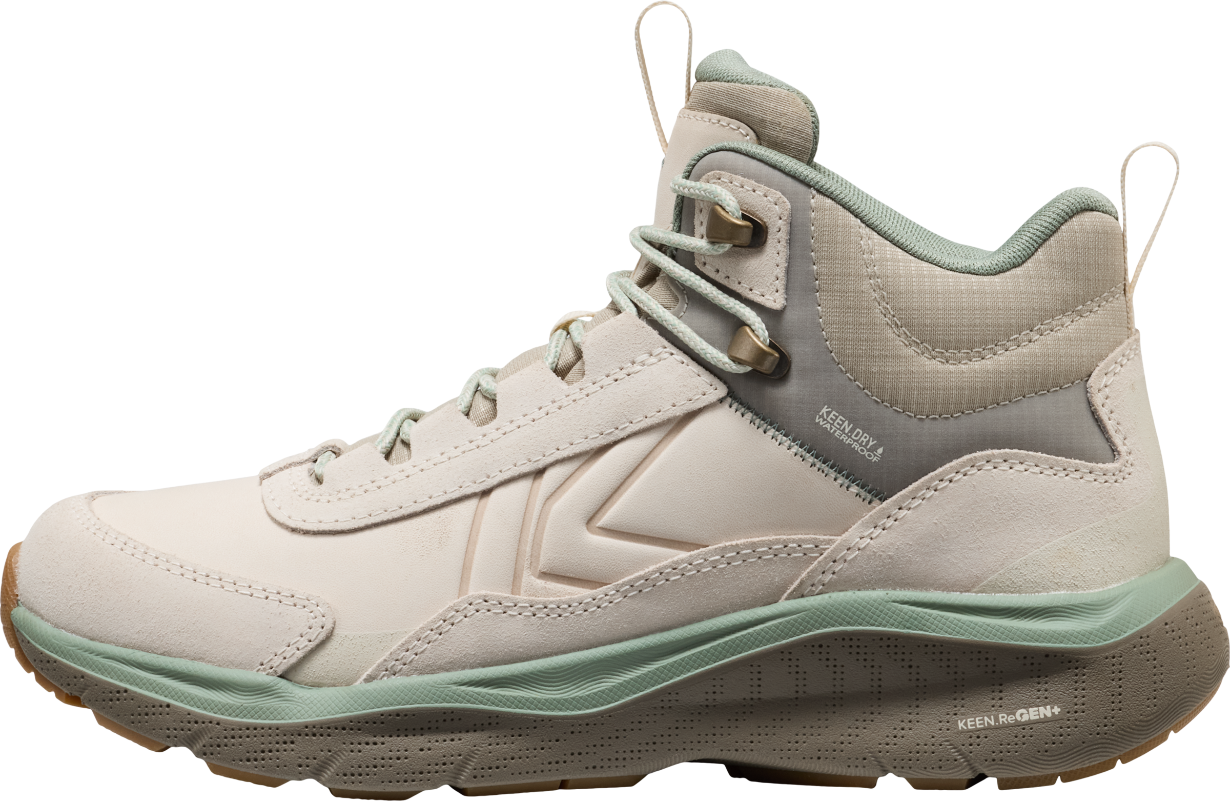 Keen Chaussure d'extérieur »LEIKI LEATHER MID WP«  chaussure de randonnée en cuir premium imperméable, respirante
