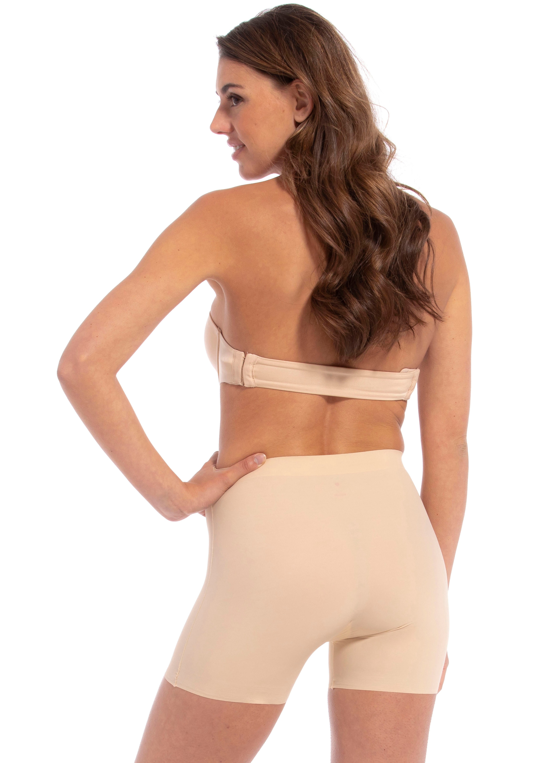 MAGIC Bodyfashion Pantalon shaping »Maxi Short« feste Formung des unteren Bauches, der Hüften und der Oberschenkel