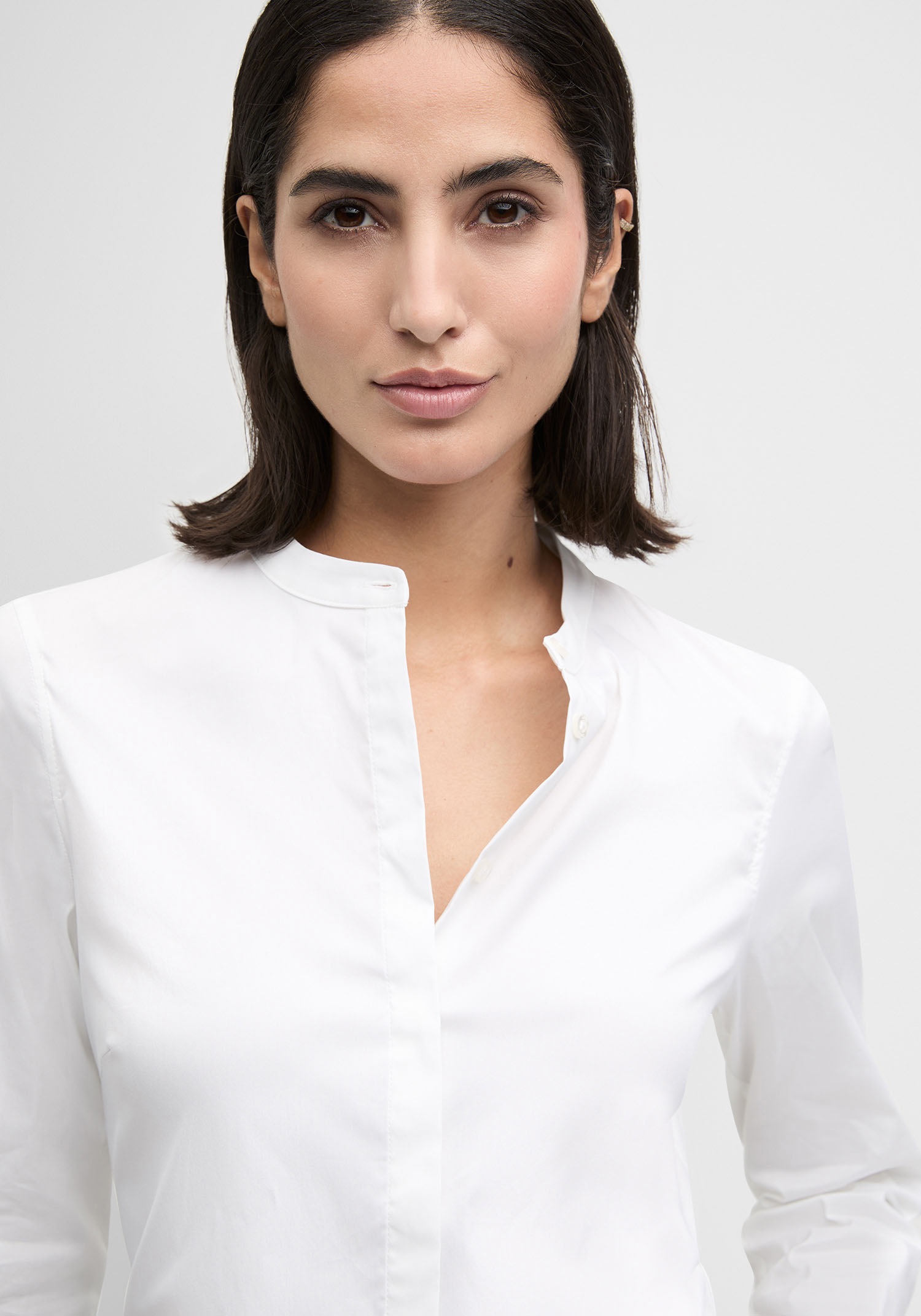 Cinque Blouse chemise »CIPAPER« CIPAPER,  avec plaque de marque sur l'ourlet