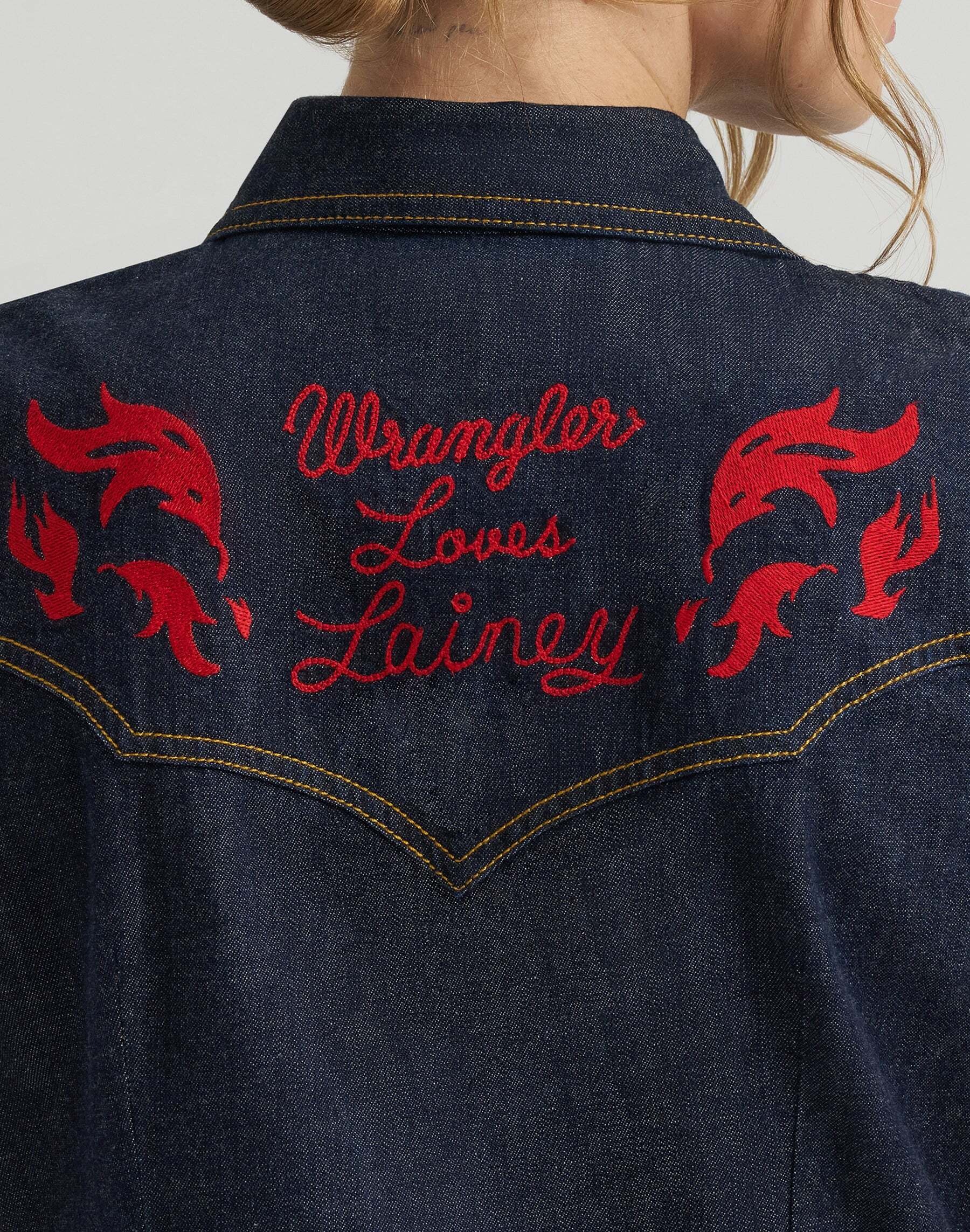 Wrangler Blouse en jean »WRANGLER Jeanshemd Sleeveless«