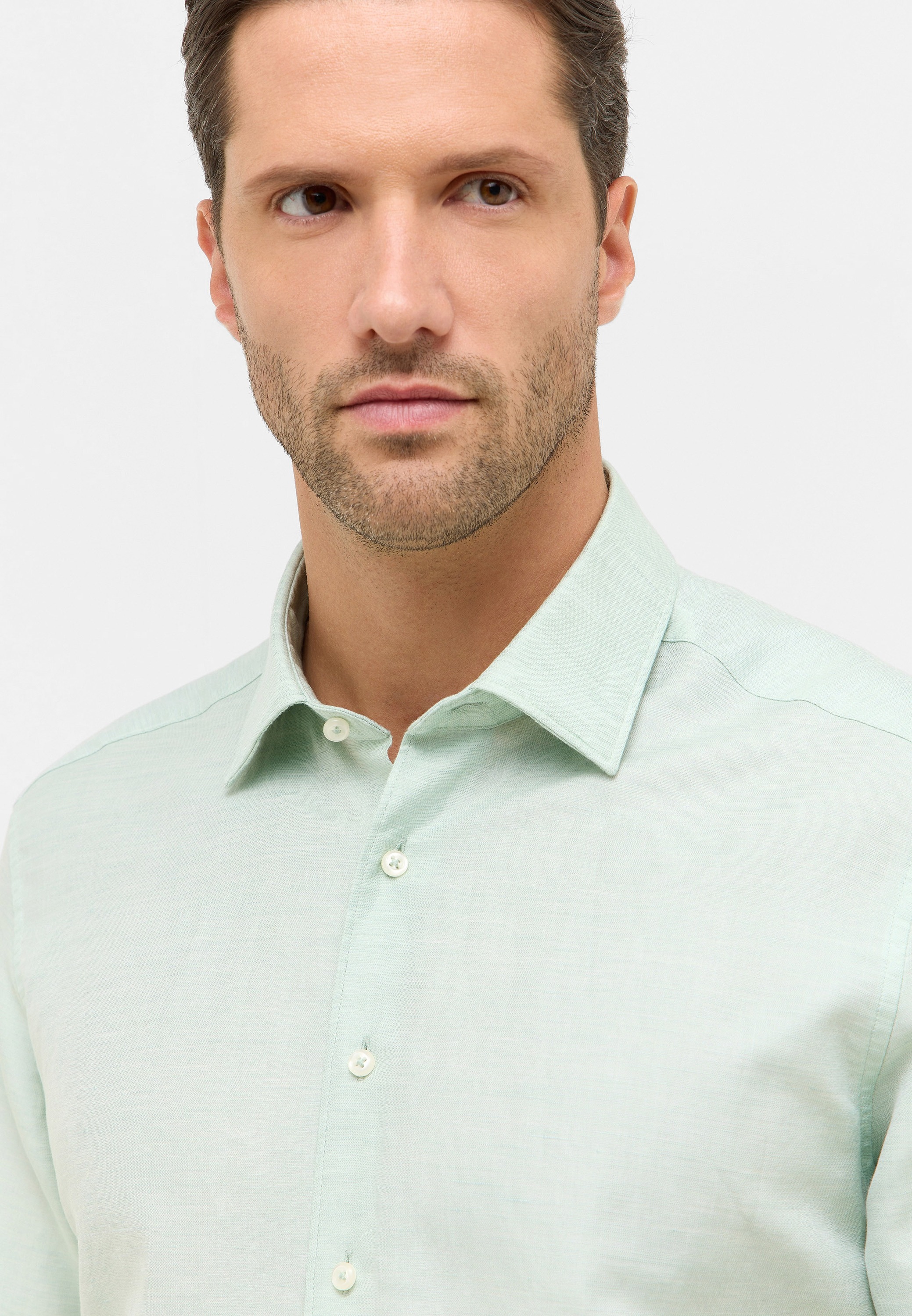 Eterna Chemise à manches courtes »MODERN FIT« EASY IRON (bügelleicht)