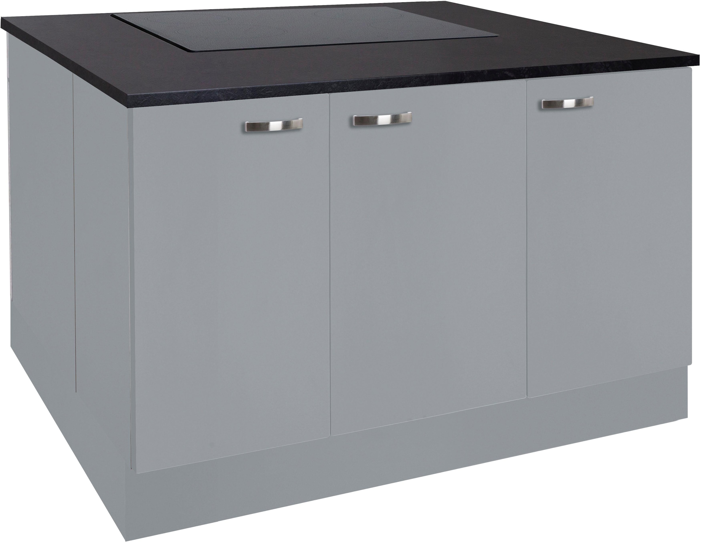 KOCHSTATION Kücheninsel »KS-Cara« mit Vollauszügen und Soft-Close-Funktion,  Stellbreite 150 x 95 cm
