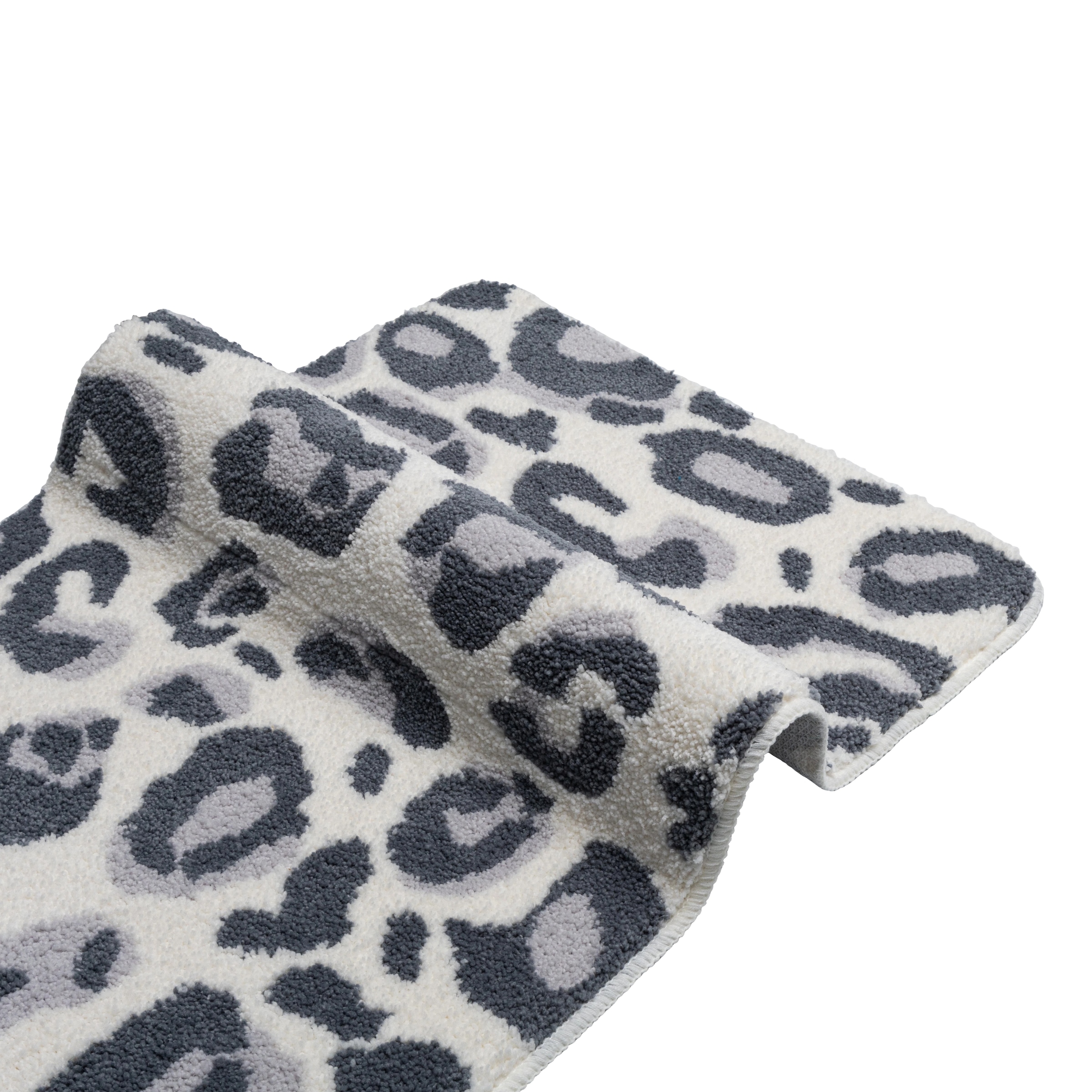 GOODproduct Badematte »Regona Leo, Badvorleger, Badezimmer Teppich, Duschvorleger« Höhe 10 mm rutschhemmend beschichtet fussbodenheizungsgeeignet | schnell trocknend Leoparden-Muster, Animal Print, modern