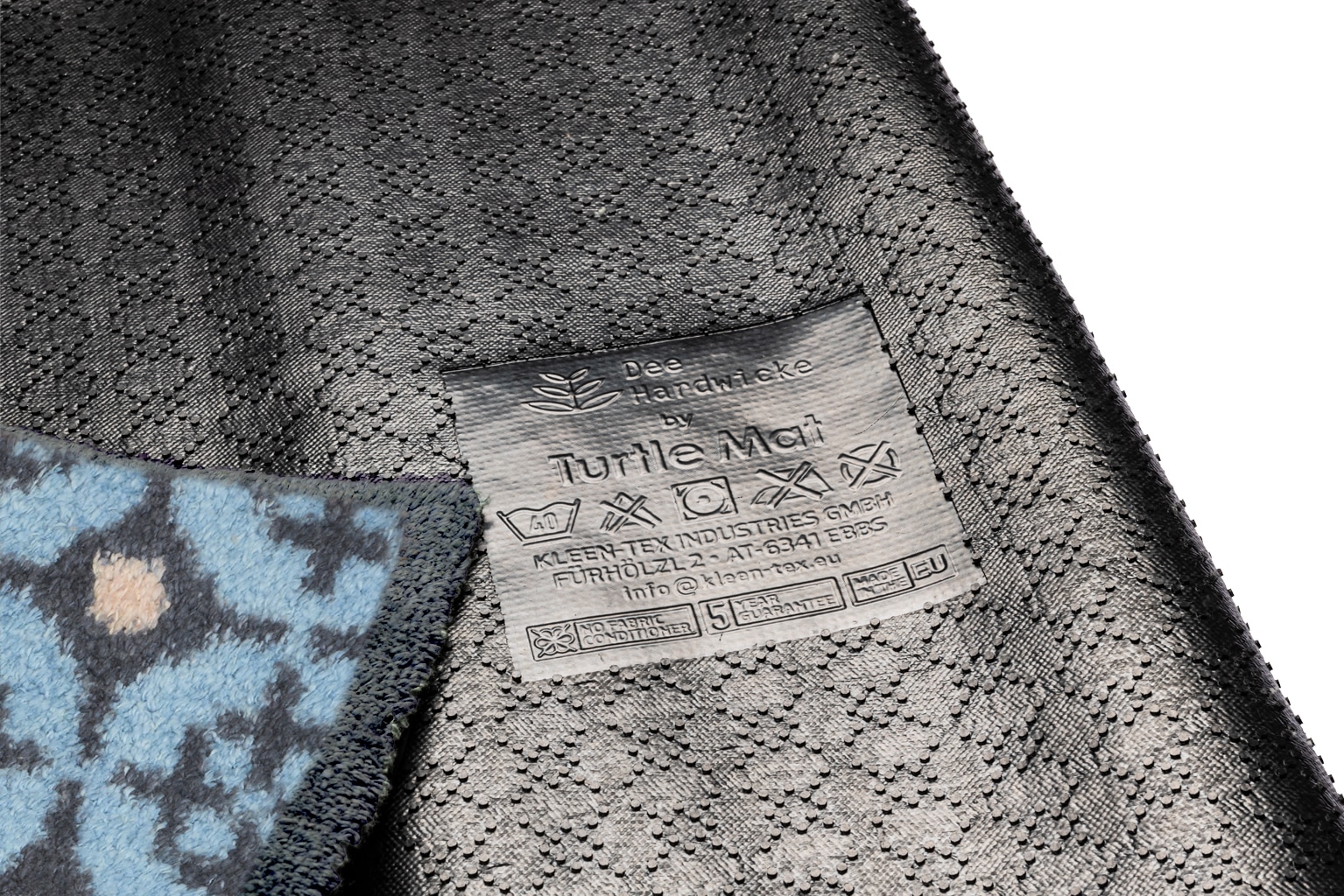 Turtle Mat Tapis de sol »Parterre Blue« Rectangulaire 9 mm Höhe