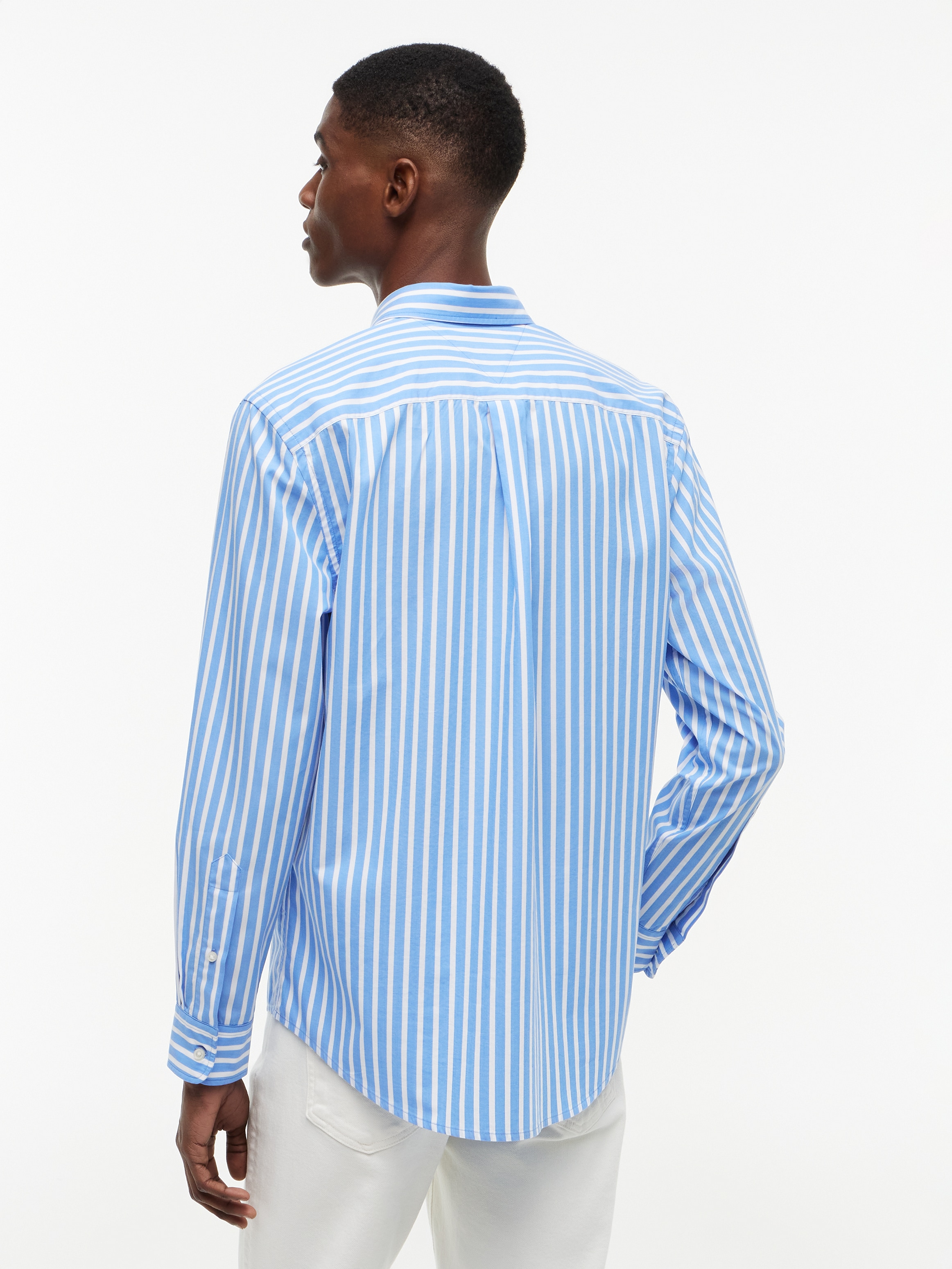 Tommy Hilfiger Chemise à manches longues »FLEX POPLIN SEASONAL STRIPE SHT« mit Flex-Streifen, regular fit