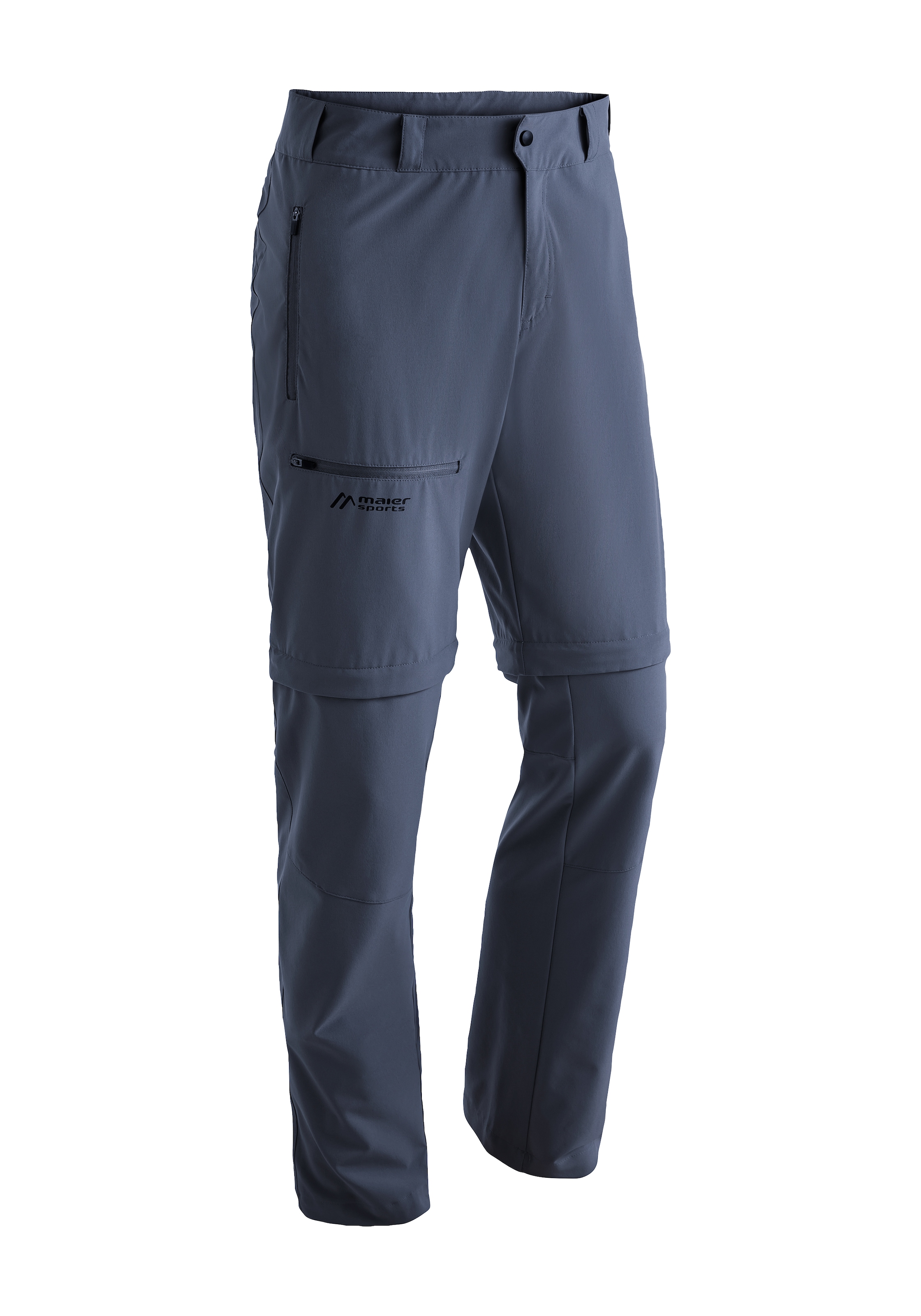 Maier Sports Pantalon fonctionnel »Latit Zip M«  Herren Wanderhose, zipp-off Outdoor-Hose, 4 Taschen, Regular Fit