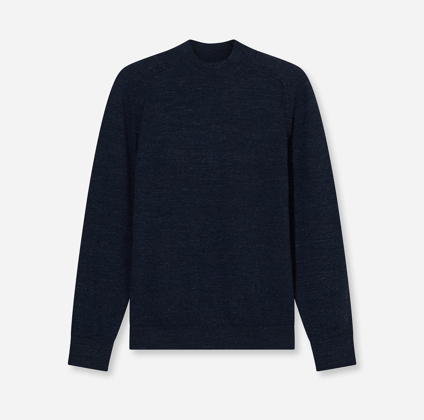 OLYMP Pull à col rond »Rundhals« in melierter Optik