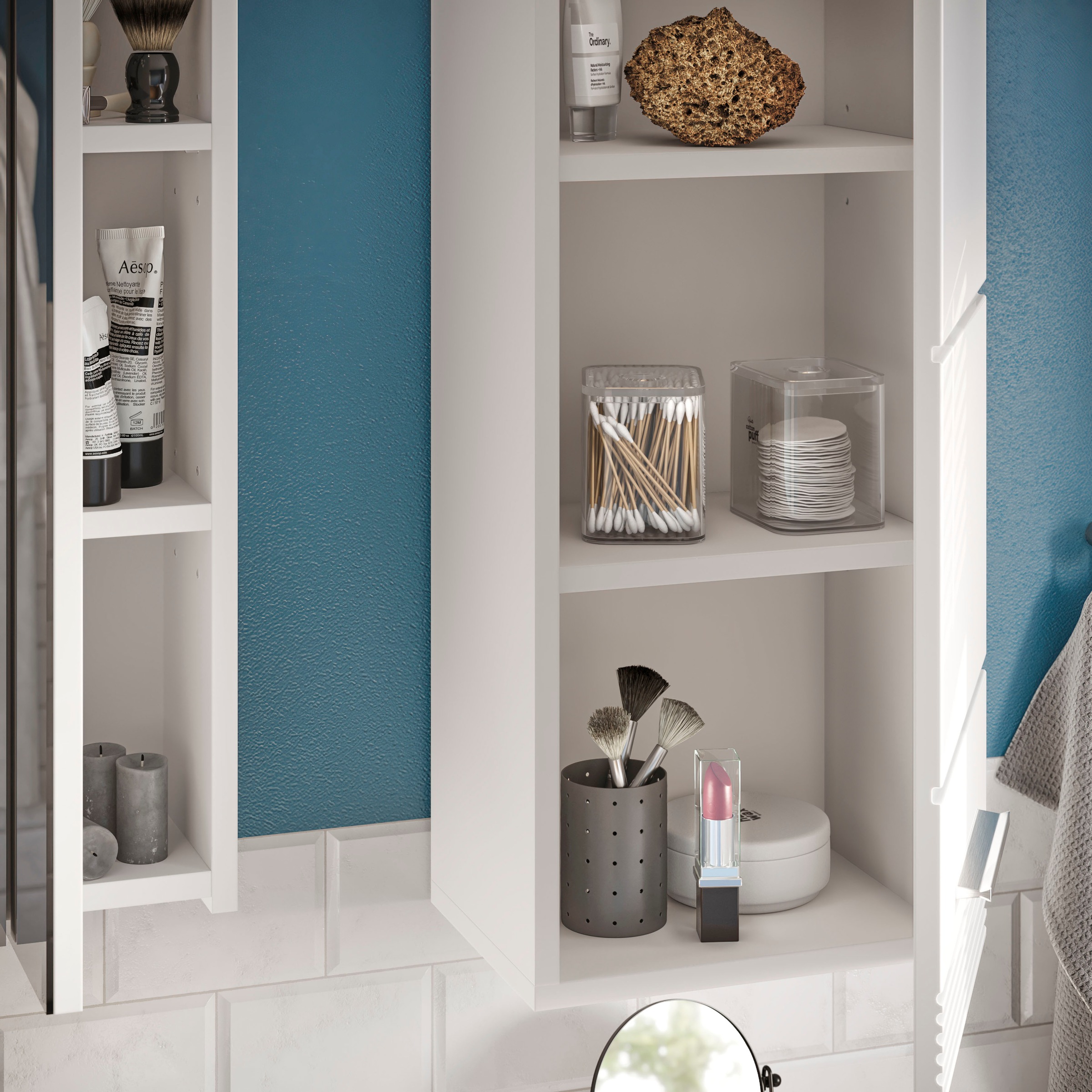 Home affaire Ensemble de meubles de salle de bain »Malmö, 5 teilig, bestehend aus:« Set, 5 cuis tlg.