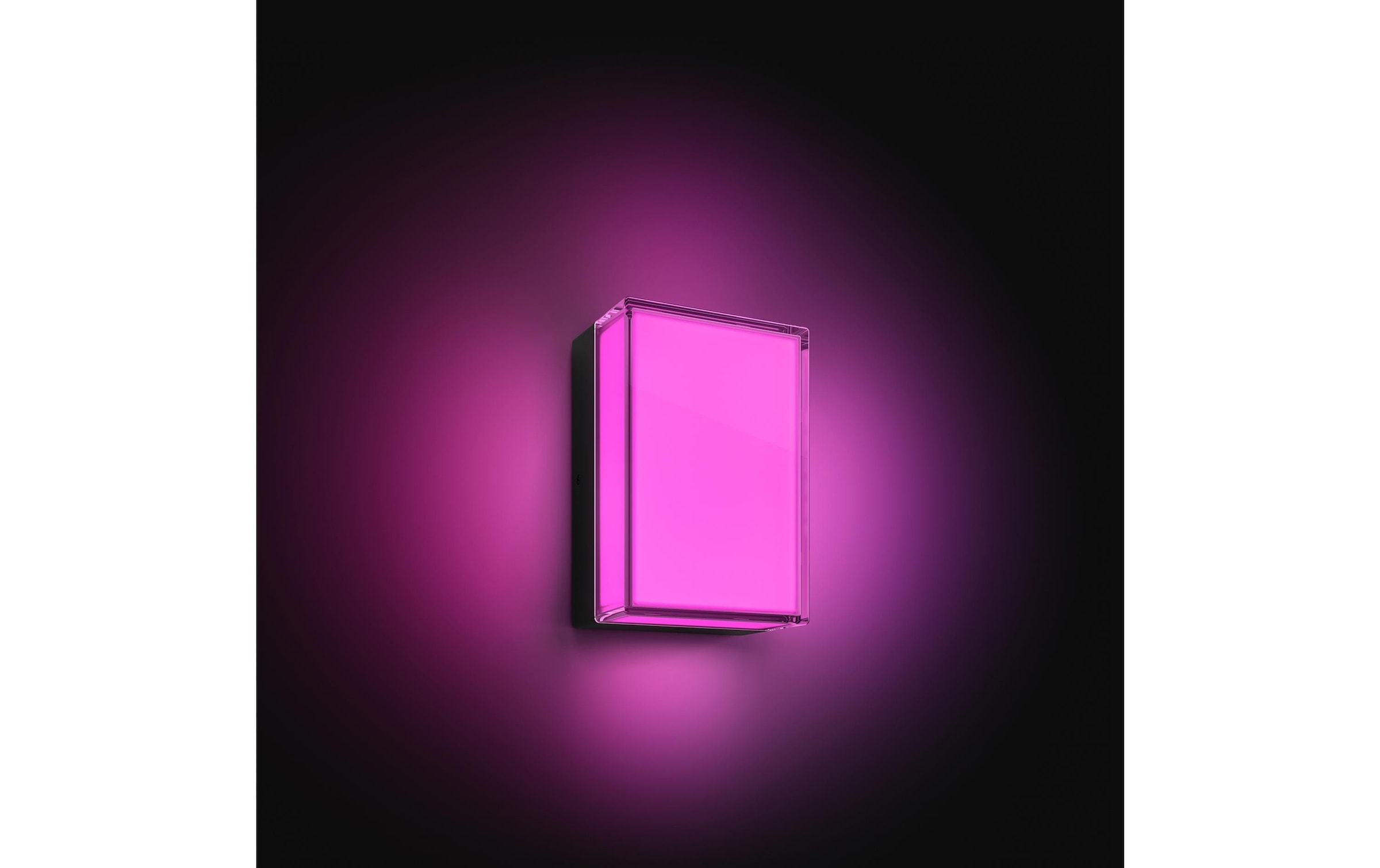 Philips Hue Aussen-Wandleuchte »Scenova Wandleuchte rechteckig Smart Outdoor« LED-Modul RGB