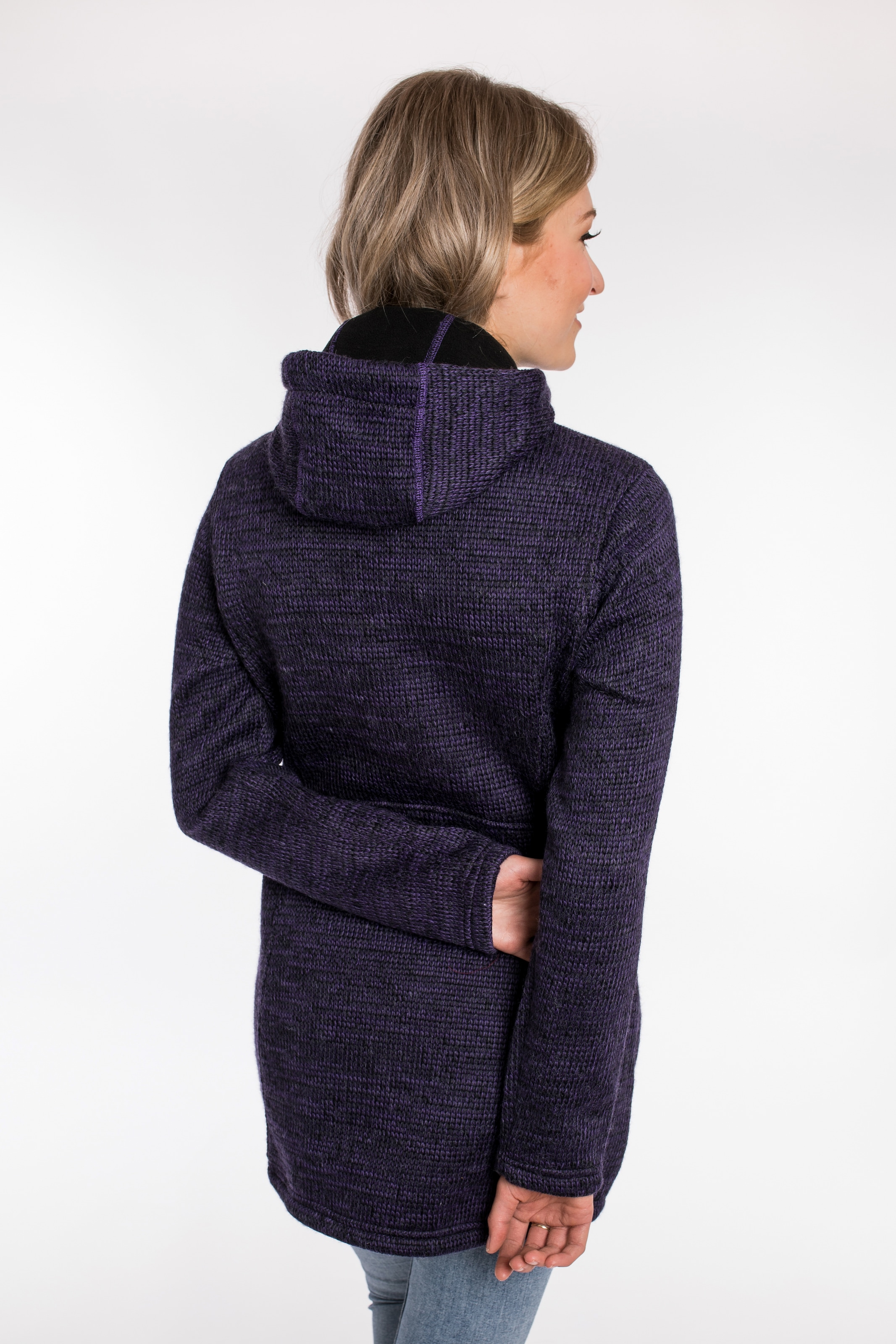DEPROC Active Strickfleecejacke »TYNDALL WOMEN« in edler Melangeoptik
