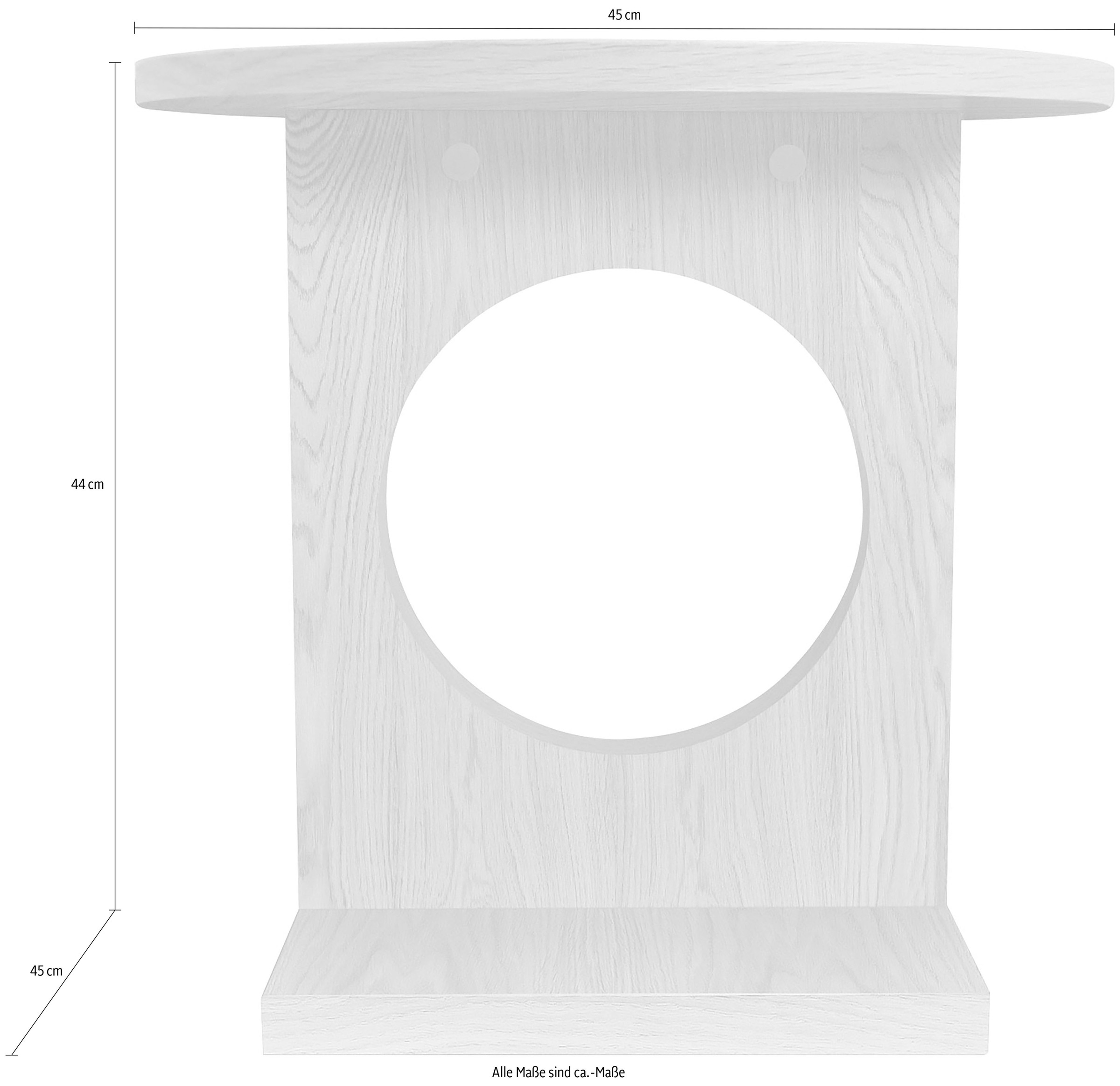 Woodman Beistelltisch »Bau« besonderes Design, FSC®-zertifiziert