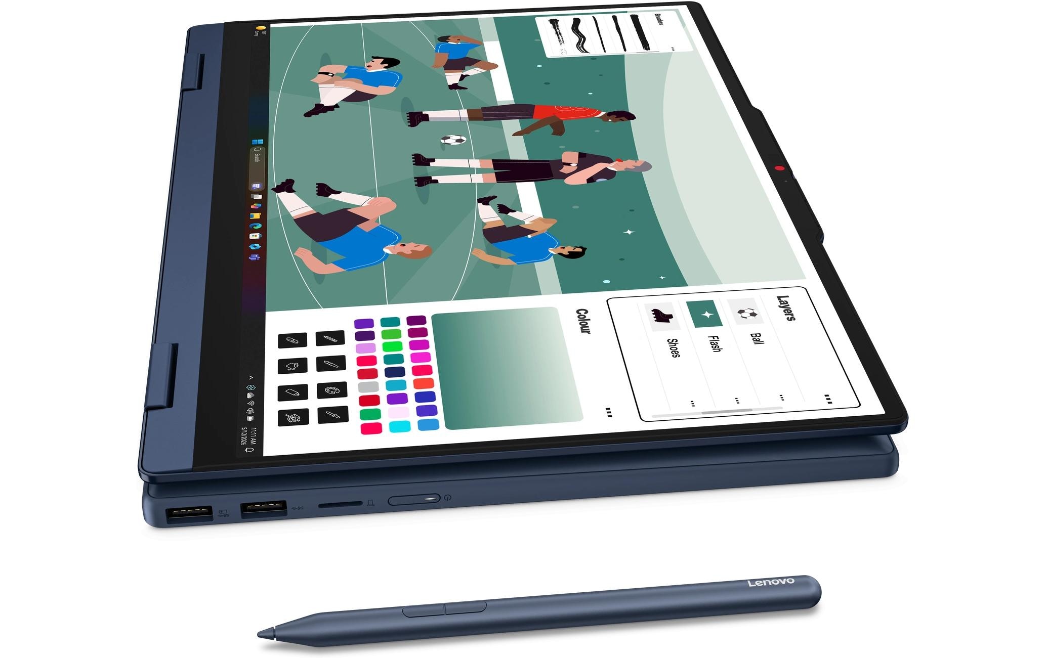 Lenovo Notebook »IdeaPad 5 2-in-1 14AGP11 Copilot+ PC (AMD)« / 14 ″ AMD Ryzen™ AI 7 Integrierte NPU (Neural Processing Unit)