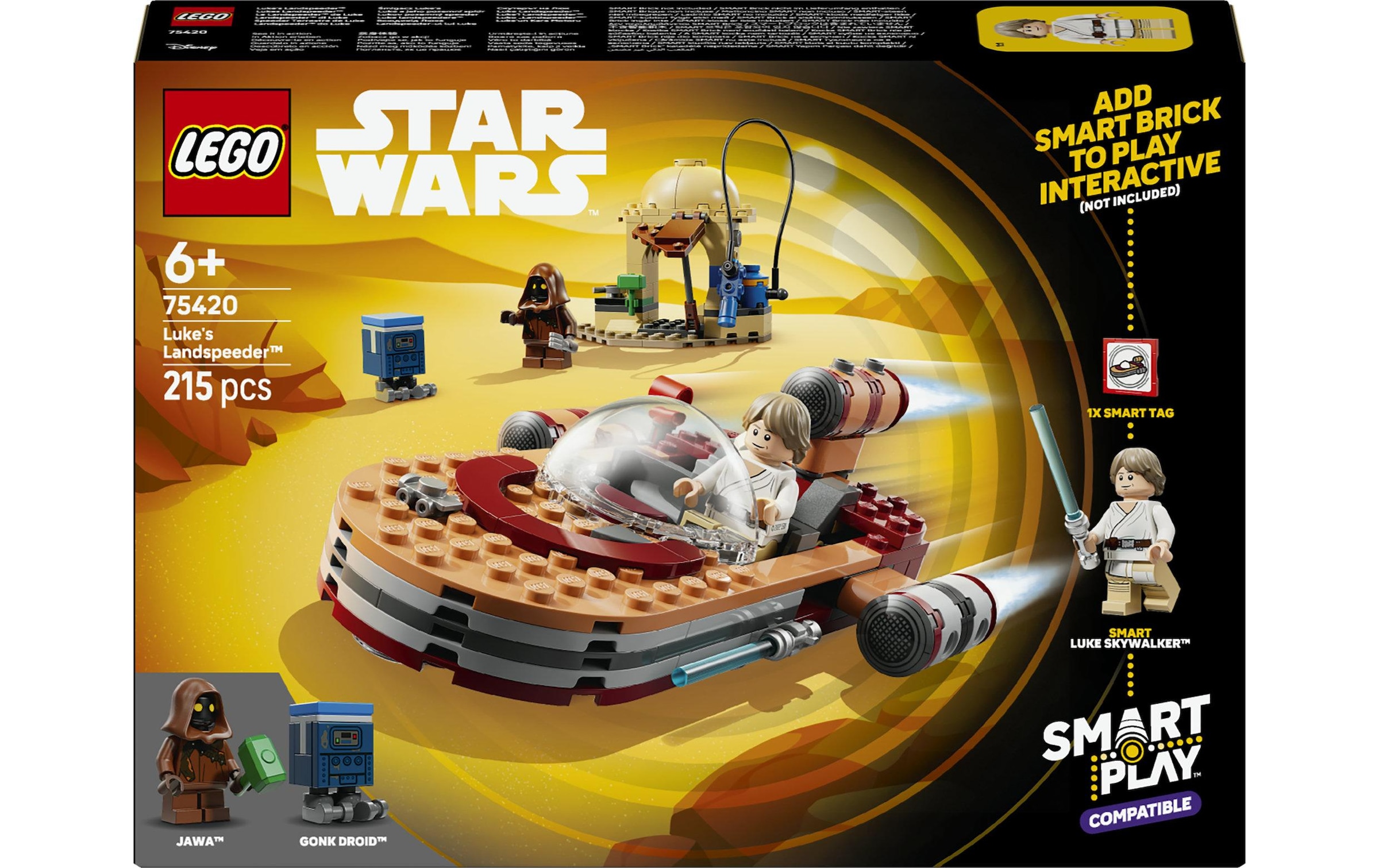 LEGO® Pions de construction »SMART Play: Lukes Landspeeder (75420), LEGO Star Wars ™« Mit SMART Brick kombatibel (nicht im Lieferumfang enthalten)