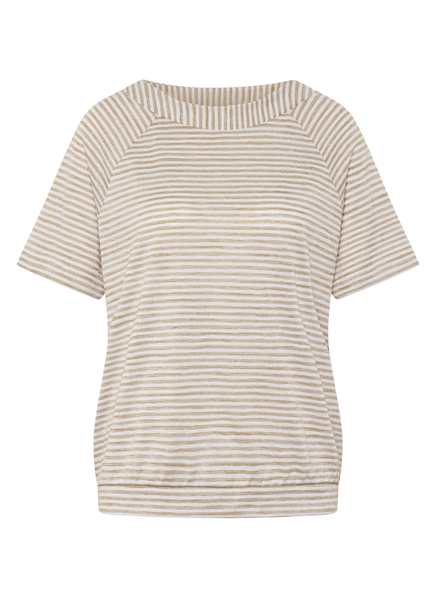 Rabe T-shirt à manches courtes im Streifen-Look und mit Rundhals