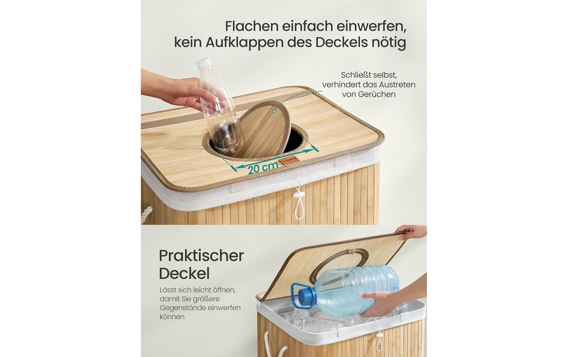 SONGMICS Flaschensammler »120 l«