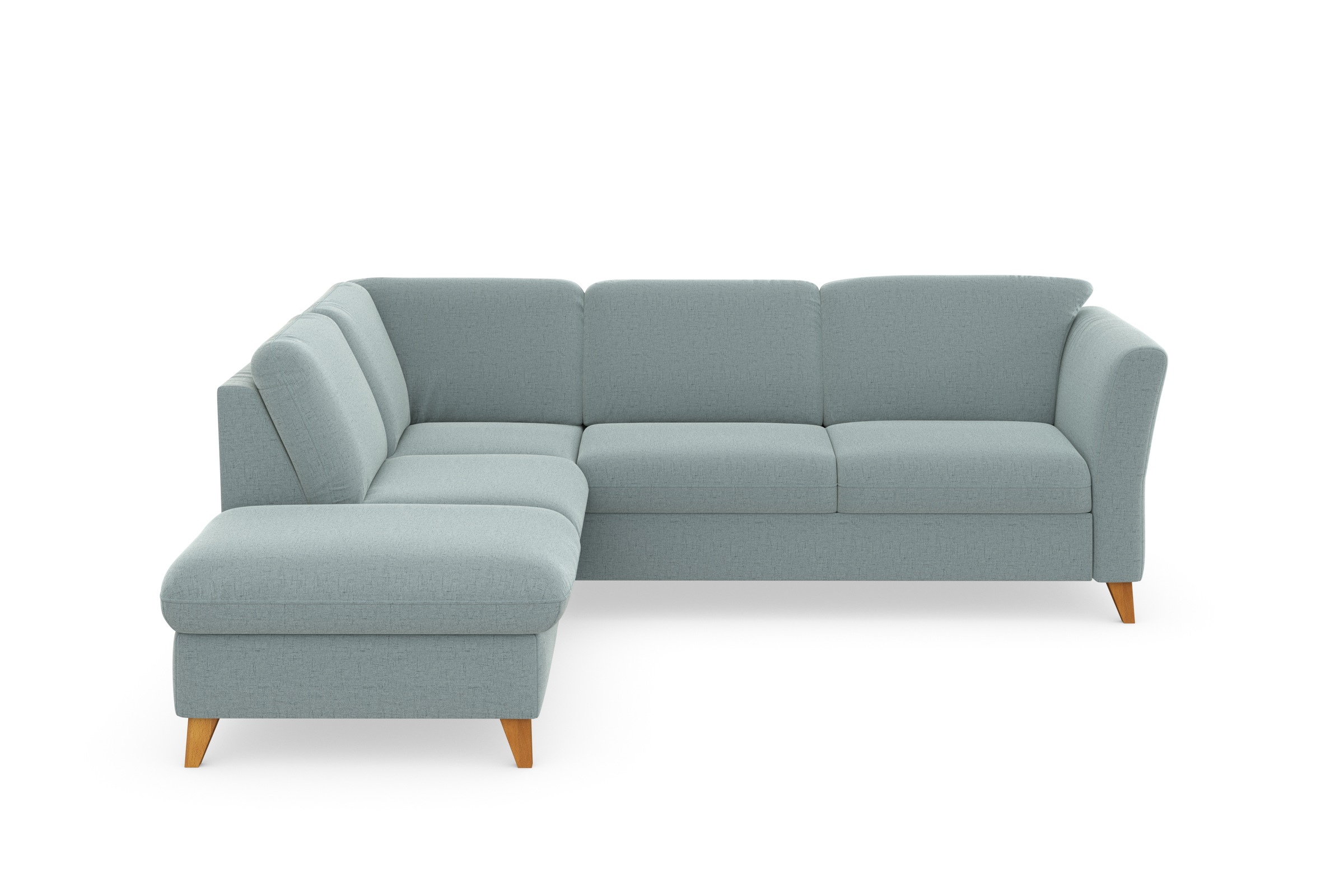 Home affaire Canapé d'angle »Trelleborg L-Form« Federkern-Polsterung, wahlweise mit Bettfunktion und Stauraum