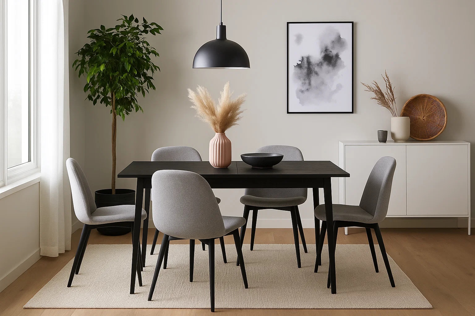 Home affaire Table de salle à manger »BELLOT ausziehbarer Küchentisch in zwei Breiten- 160/180cm + 40cm« pflegeleichter Tisch, Esszimmertisch, FSC®-zertifiziert