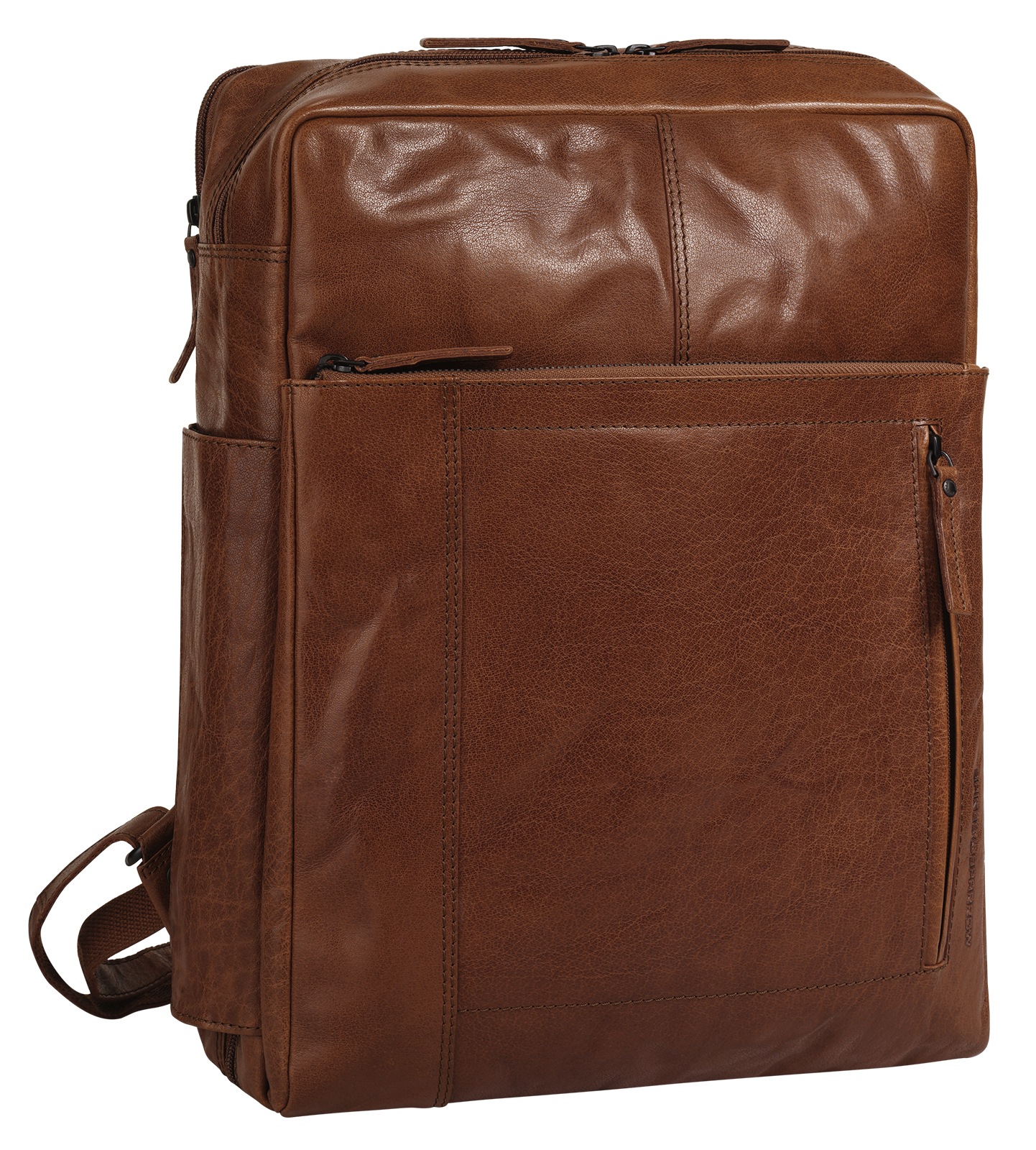 Spikes & Sparrow Sac à dos pour ordinateur portable echt Leder