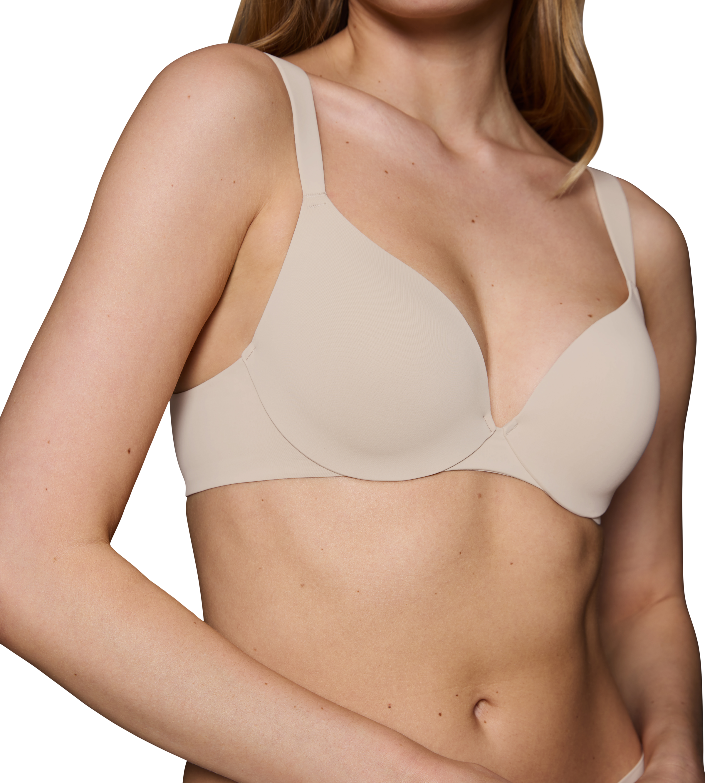 Triumph Bügel-BH »Body Make-Up Illusion« mit tiefem Dekolleté, gepolsterte Cups, Komfort-Bügel, Microfaser