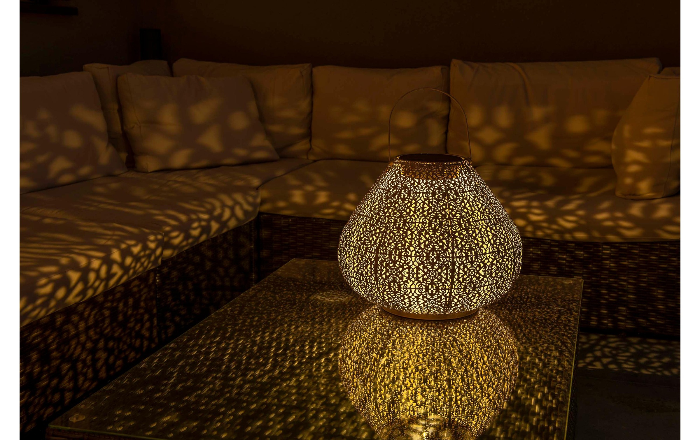 STT Lampe de jardin LED »Solar Antic Lantern Jad«