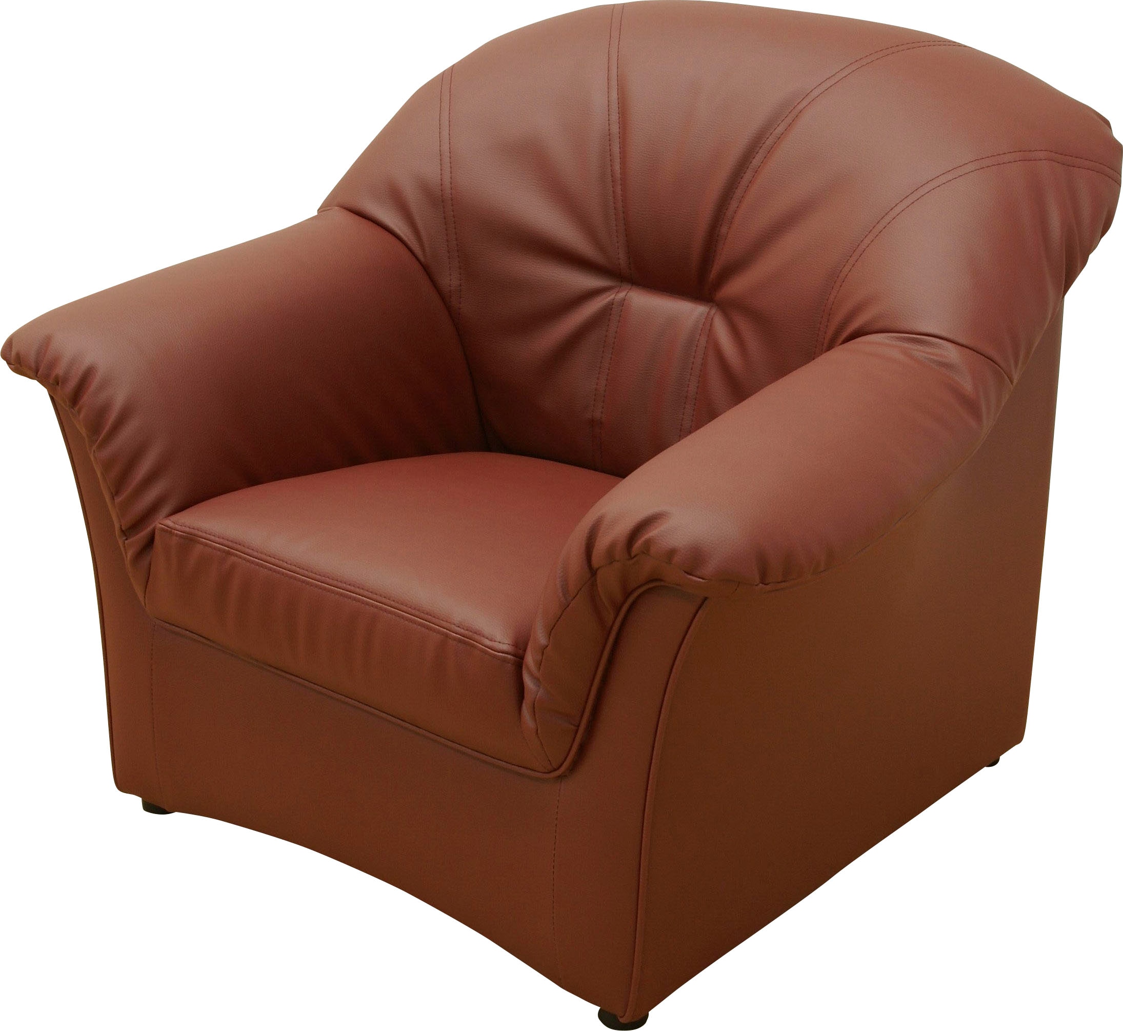DOMO collection Fauteuil »Papenburg zeitlose Rückensteppung, elegante Armlehne« en grande variété de couleurs