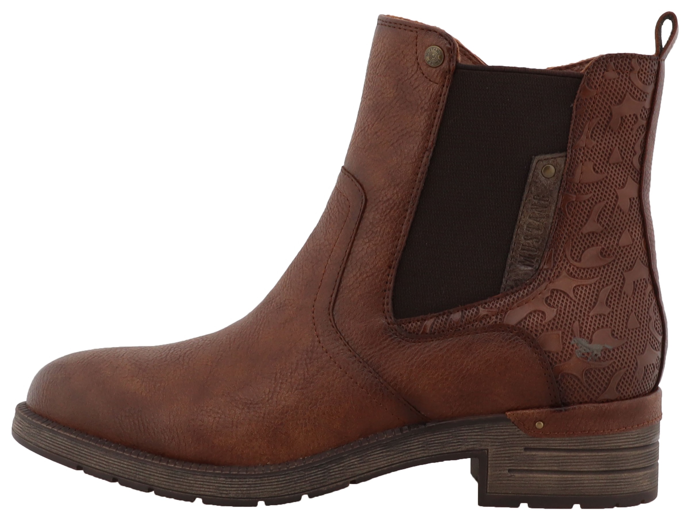 Mustang Shoes Bottes d'hiver »Gelja«  Bottine, boots d’hiver avec languette d’enfilage