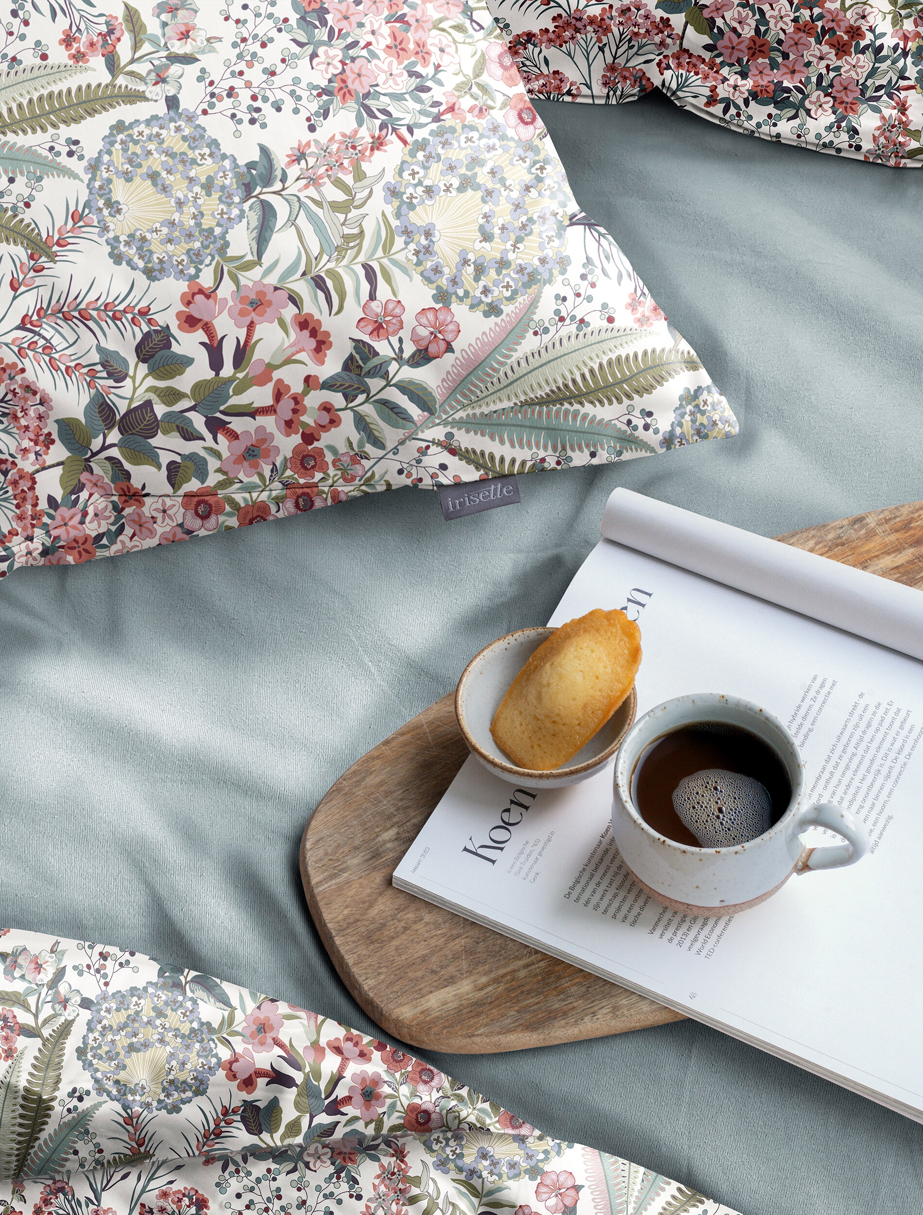 Irisette Linge de lit »Wave 8673« 2 confortable et respirant, qualité toutes saisons