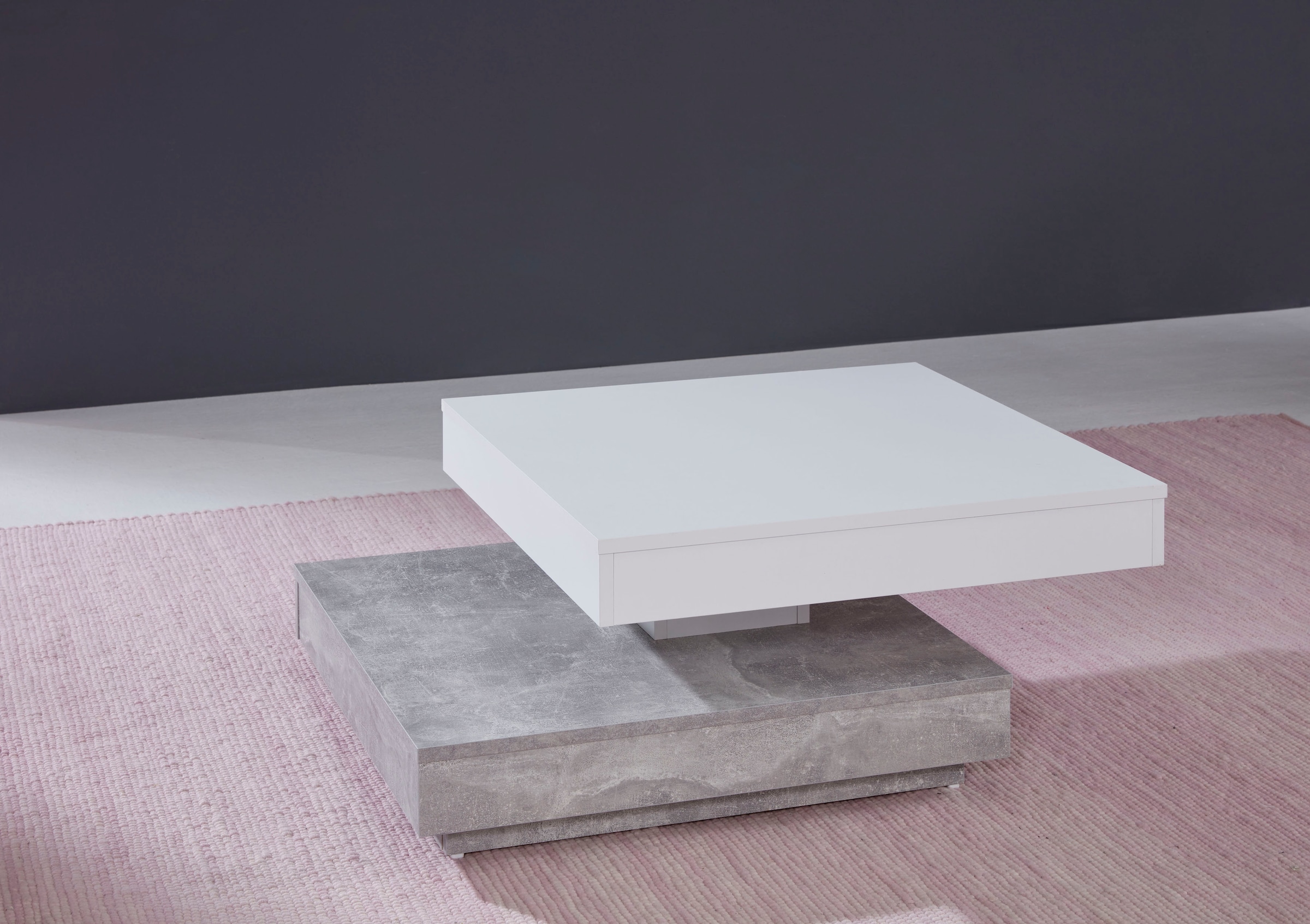 Home affaire Table basse »Tanum« mit Funktion, drehbare Tischplatte