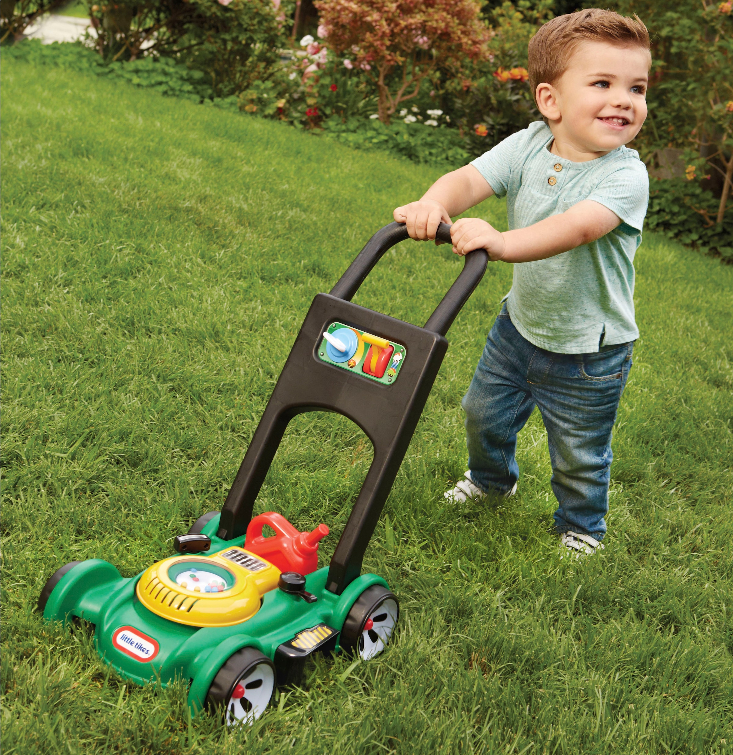 Little Tikes® Tondeuse à gazon pour enfants »Gas 'n Go Mower« mit Anlass- und Motorgeräuschen