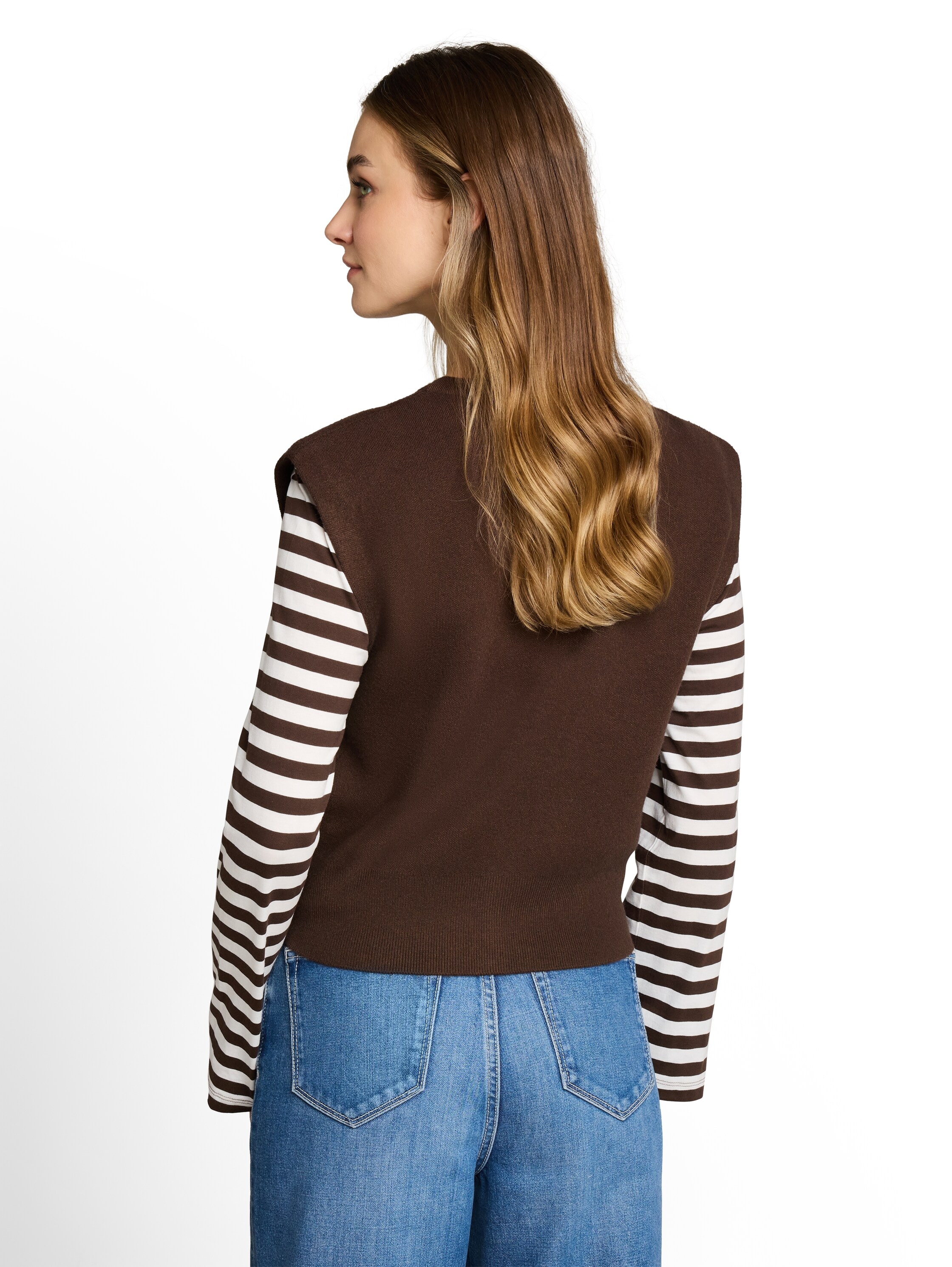 TOM TAILOR Denim Cardigan avec patte de boutonnage