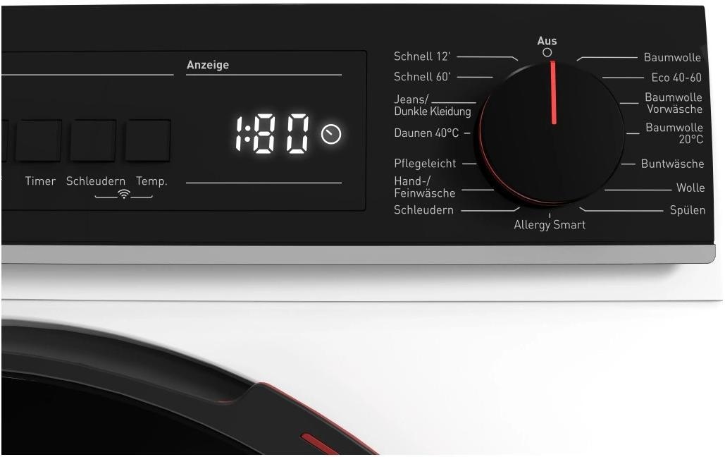   Machine à laver »ES-WNFB214CWDA Links« 12 kilos 1400 U/min