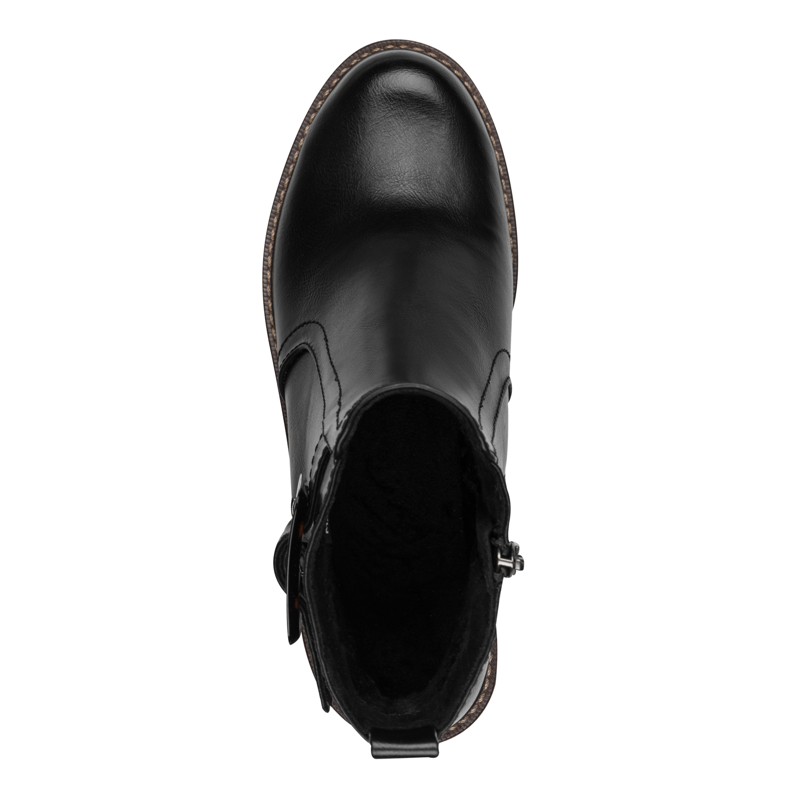 MARCO TOZZI Bottines  Talons blocs, bottines d'automne avec jolie boucle décorative