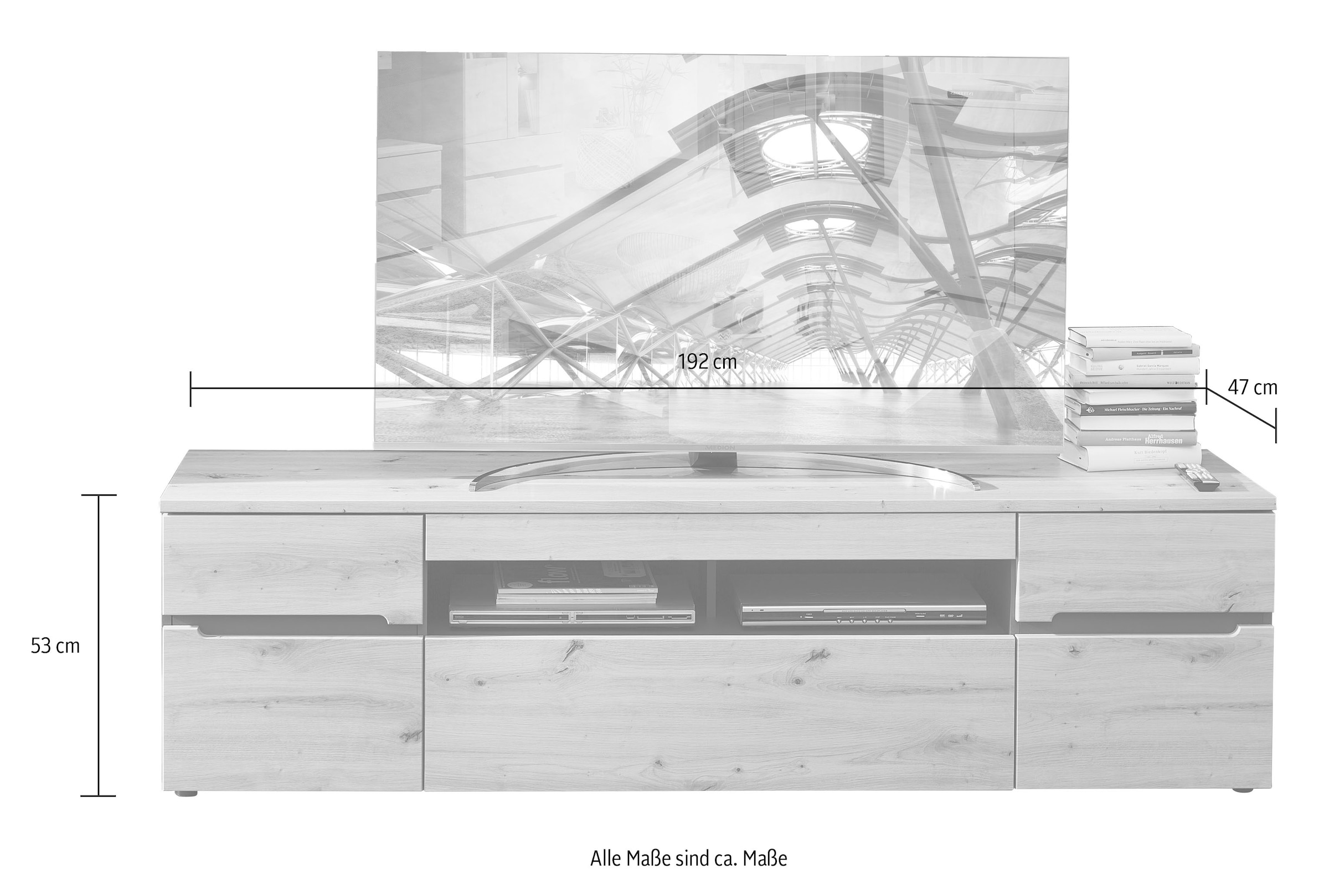 Innostyle Wohnwand Set, 3 Stk. tlg.