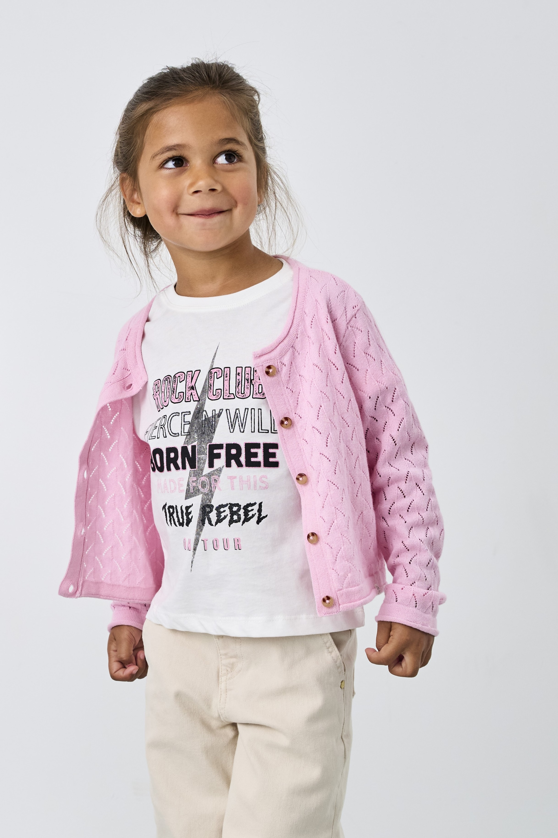 KIDS ONLY Veste en tricot »KMGMEGAN LIFE  LS CARDIGAN KNT NOOS«
