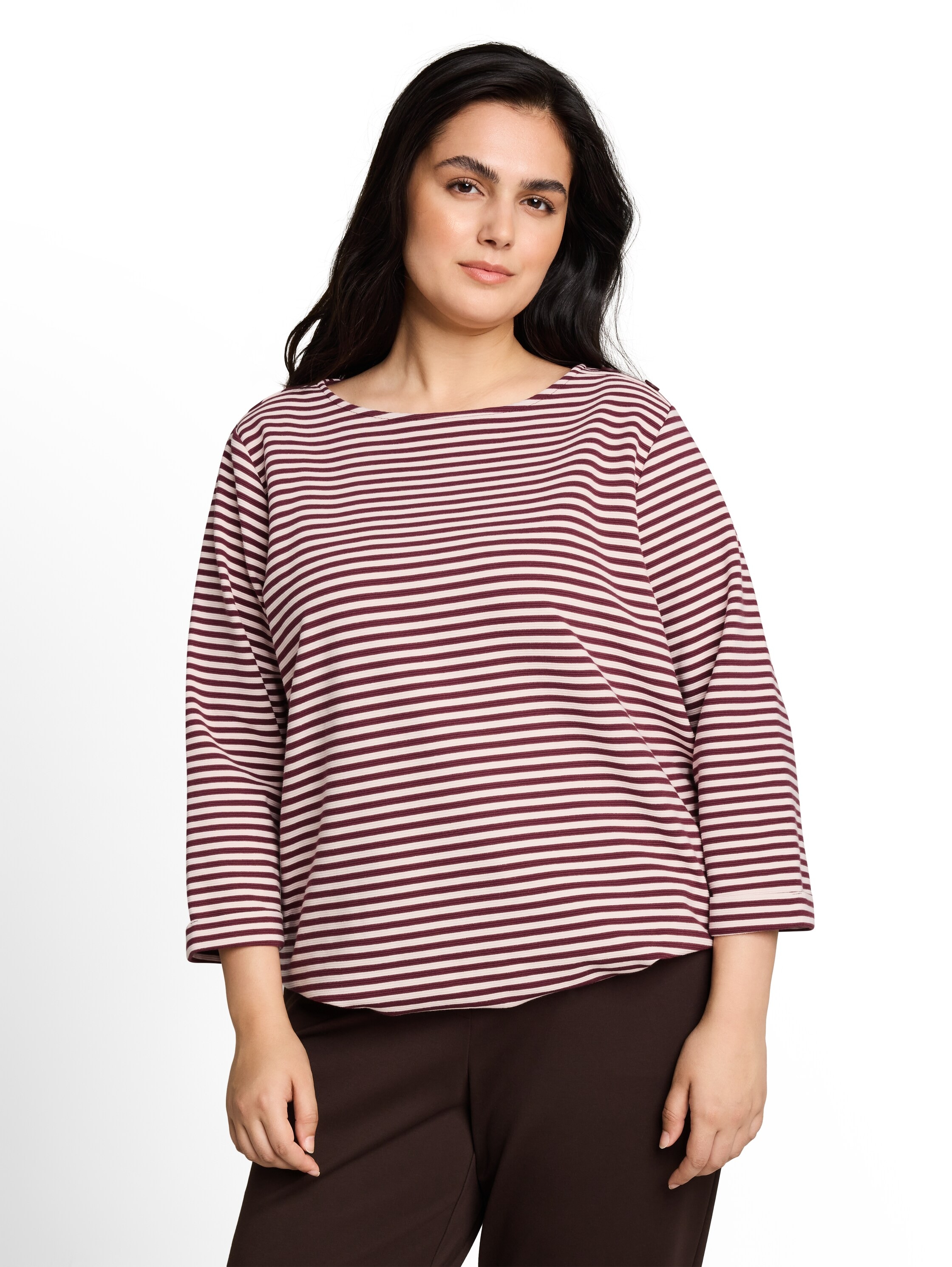 TOM TAILOR PLUS T-Shirt »TTP T-Shirt« mit Streifen Muster
