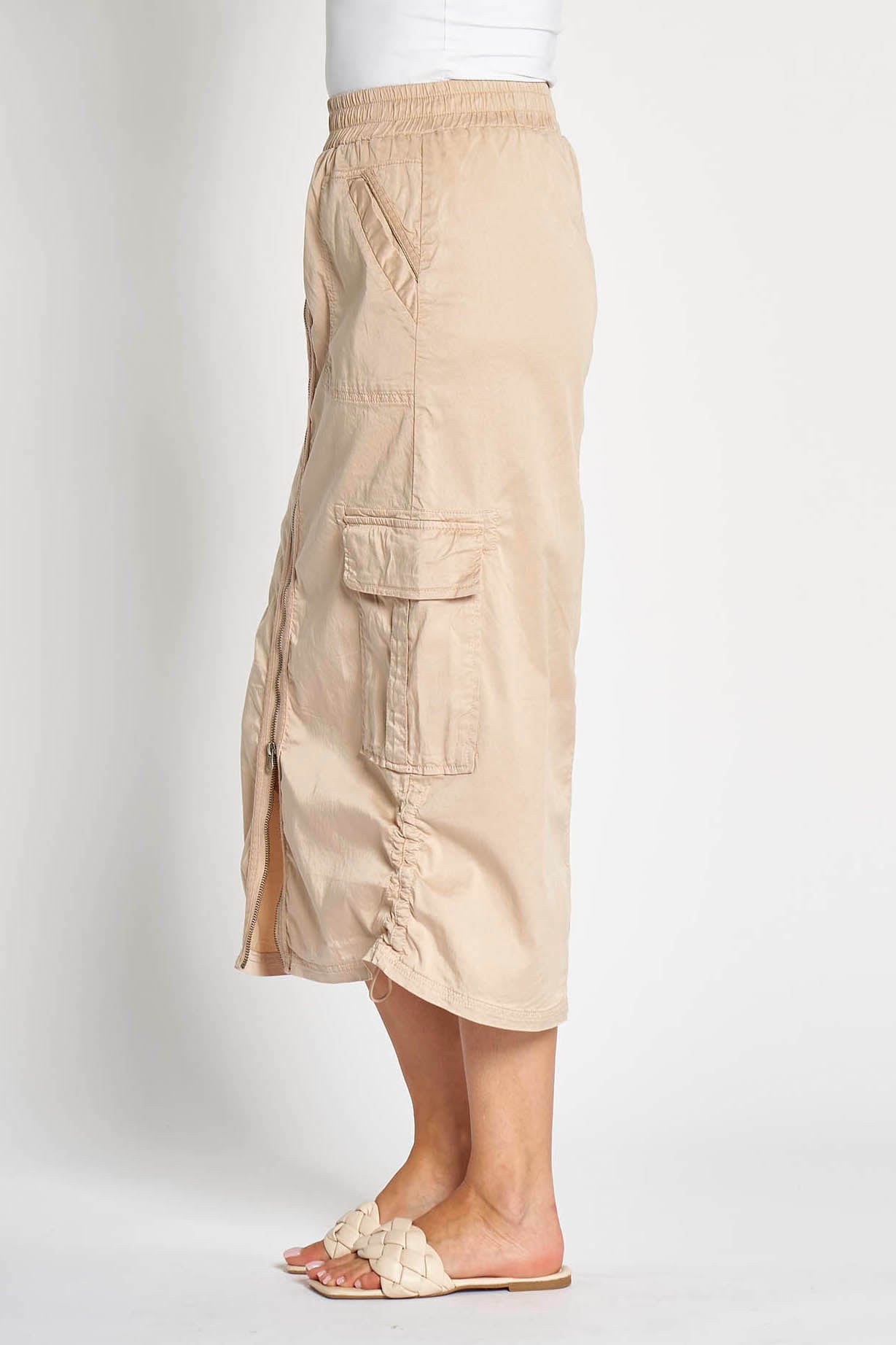 Zhrill Midirock »ZHRENA« mit durchgehendem Reissverschluss vorn