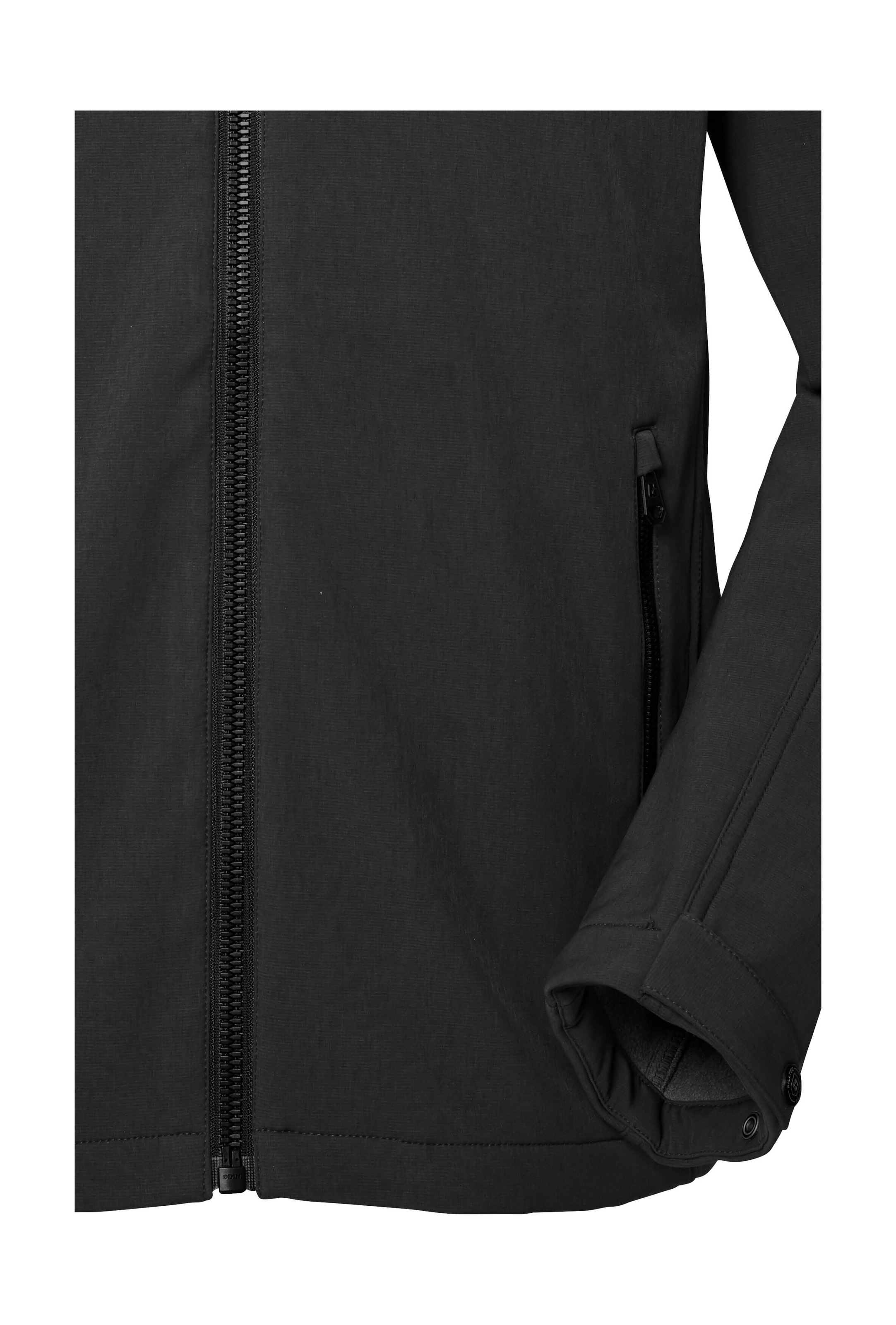 Killtec Veste softshell »Herren Softshelljacke« Wasserabweisende Softshelljacke mit Fleece, abnehmbarer Kapuze