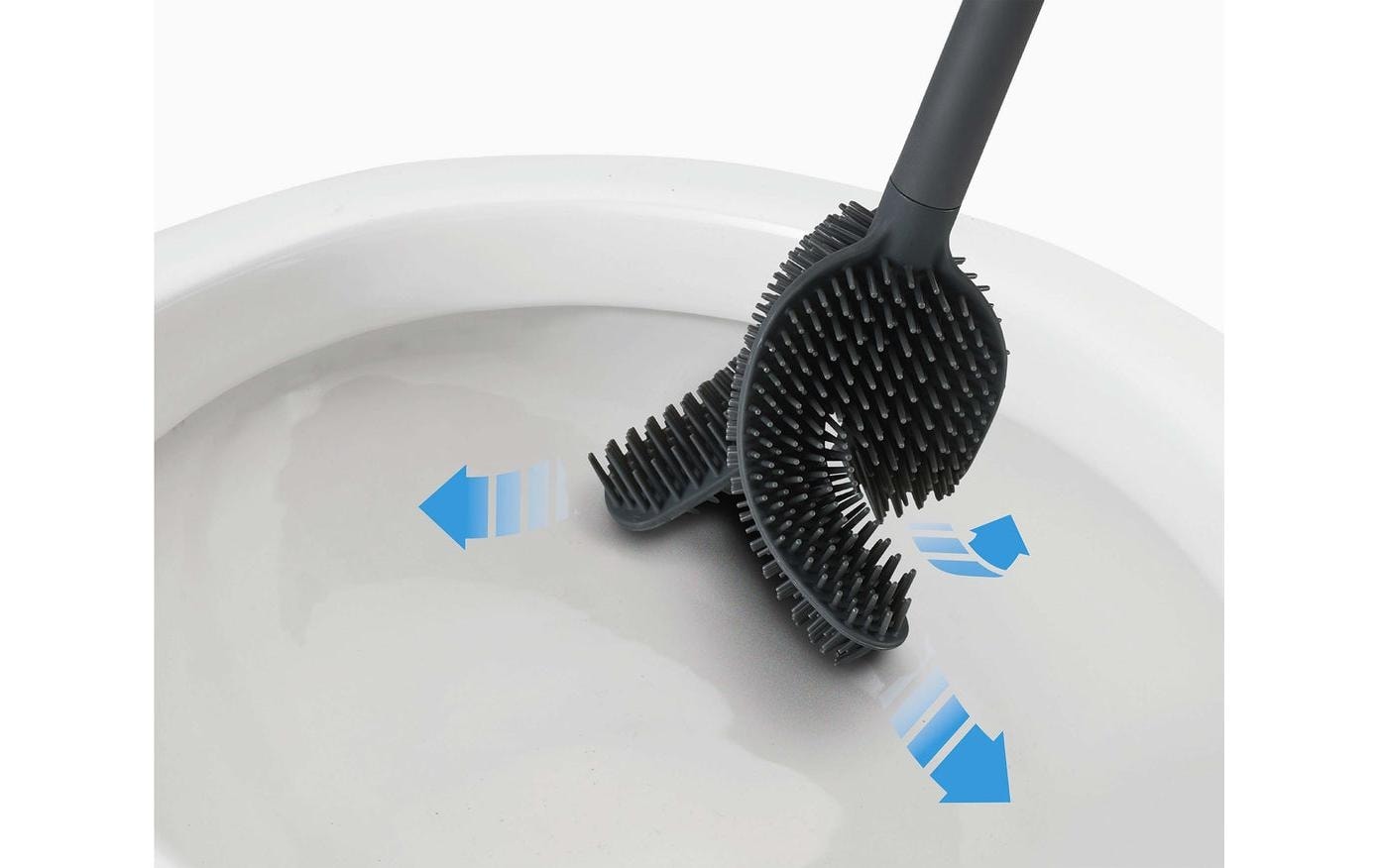 Joseph Joseph WC-Reinigungsbürste »Flex 360 Luxe Advanced« mit Edelstahloberfläche