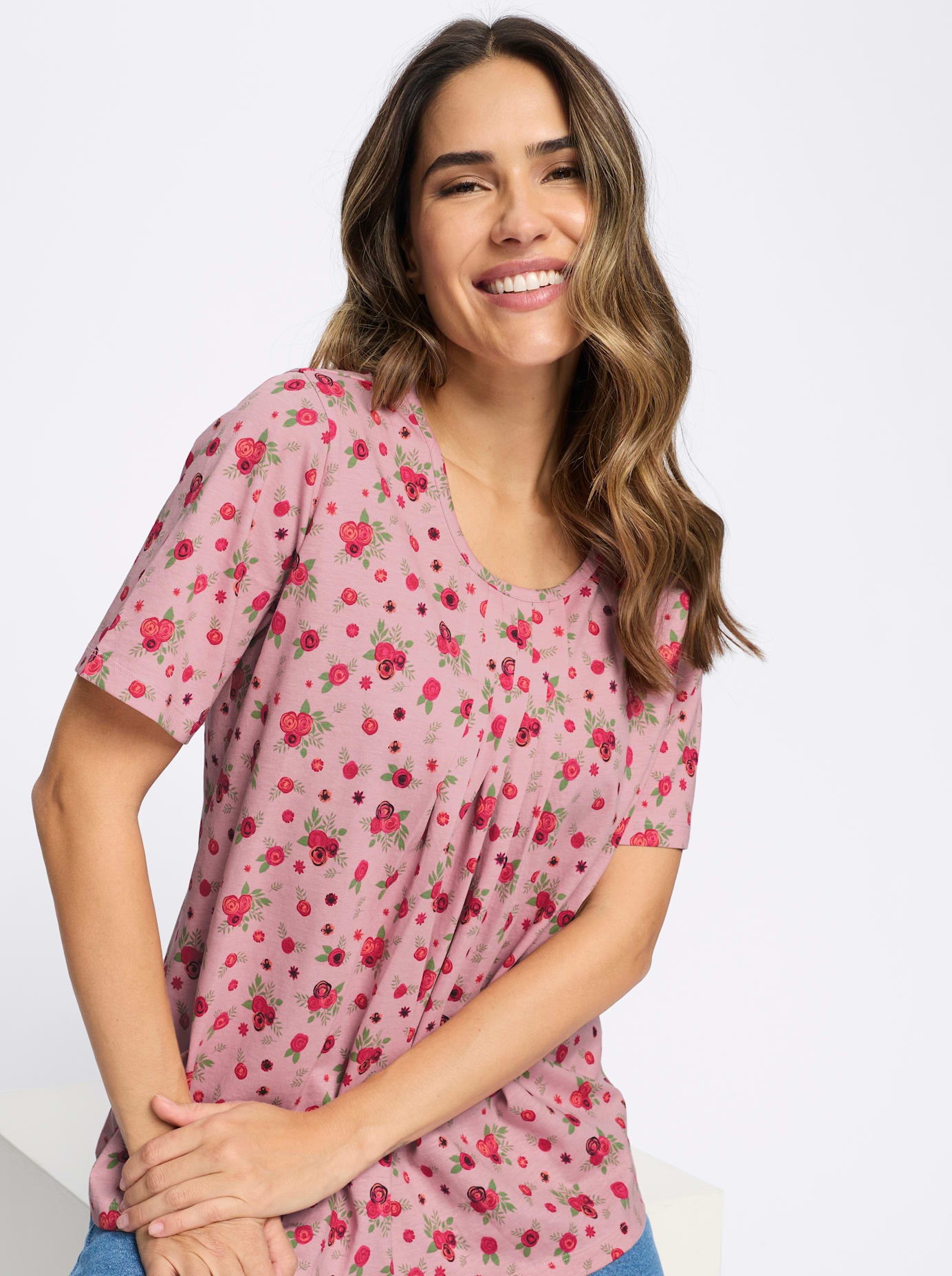 Classic Basics T-shirt à manches courtes »Kurzarm-Shirt« 1