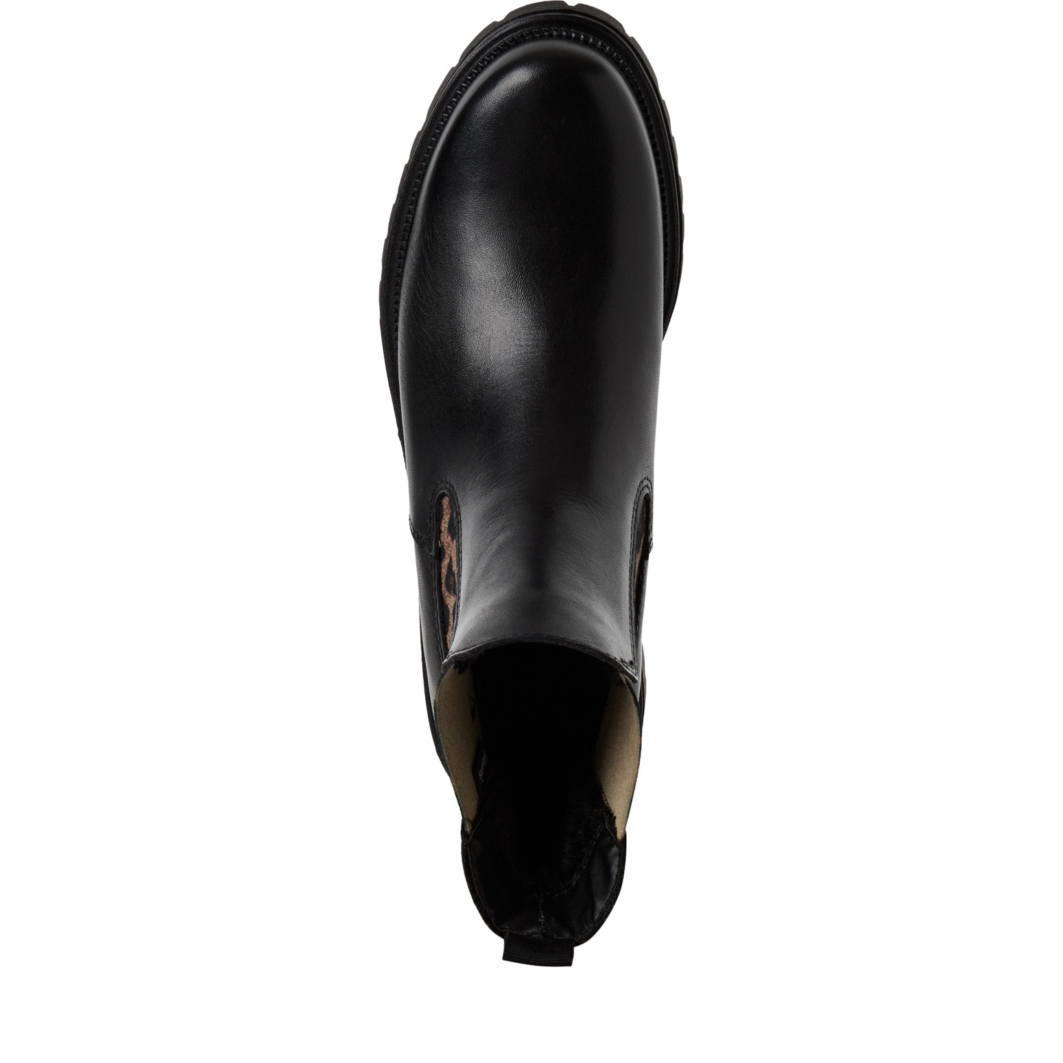 Tamaris Bottines chelsea  talon bloc, bottines à enfiler avec inserts stretch des deux côtés