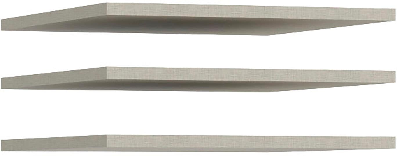 FORTE Tablette de rangement 3 cuis tlg. lot de 3 tablettes, positionnement variable, structure textile