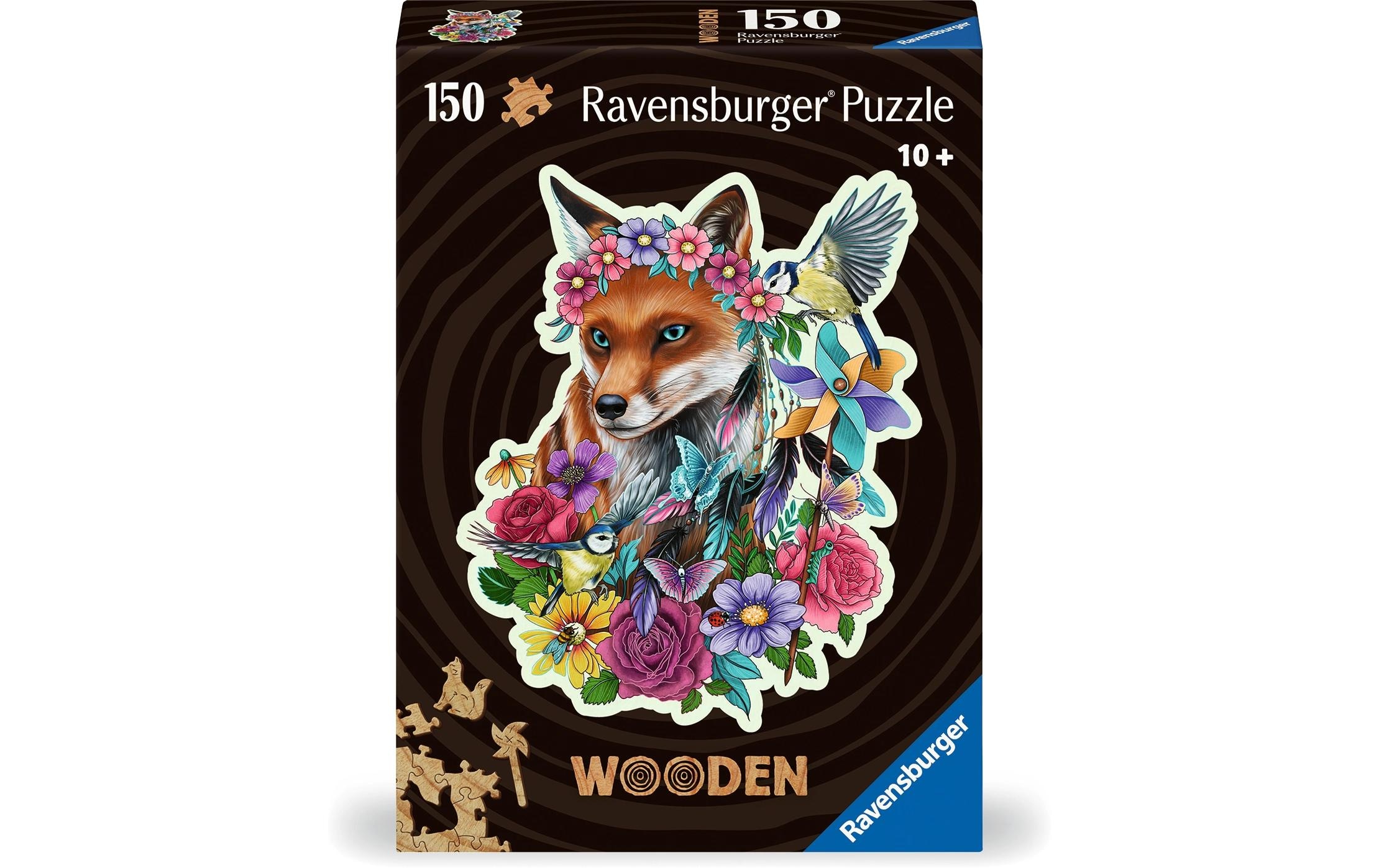 Ravensburger Puzzle »Wooden, Bunter Fuchs« Made in Europe