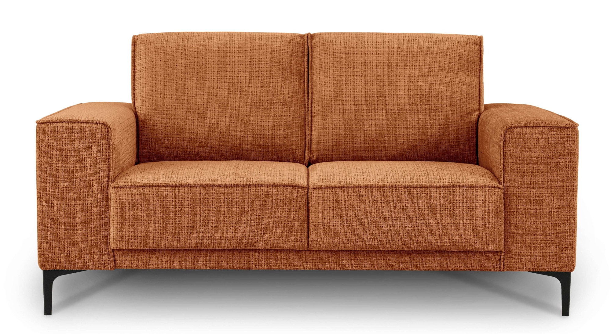 GOODproduct 2-places »OLAND Chenille, Sofa, B: 164 cm, Skandi-Design« 164 cm, suspension à vagues, design scandinave, pieds en métal