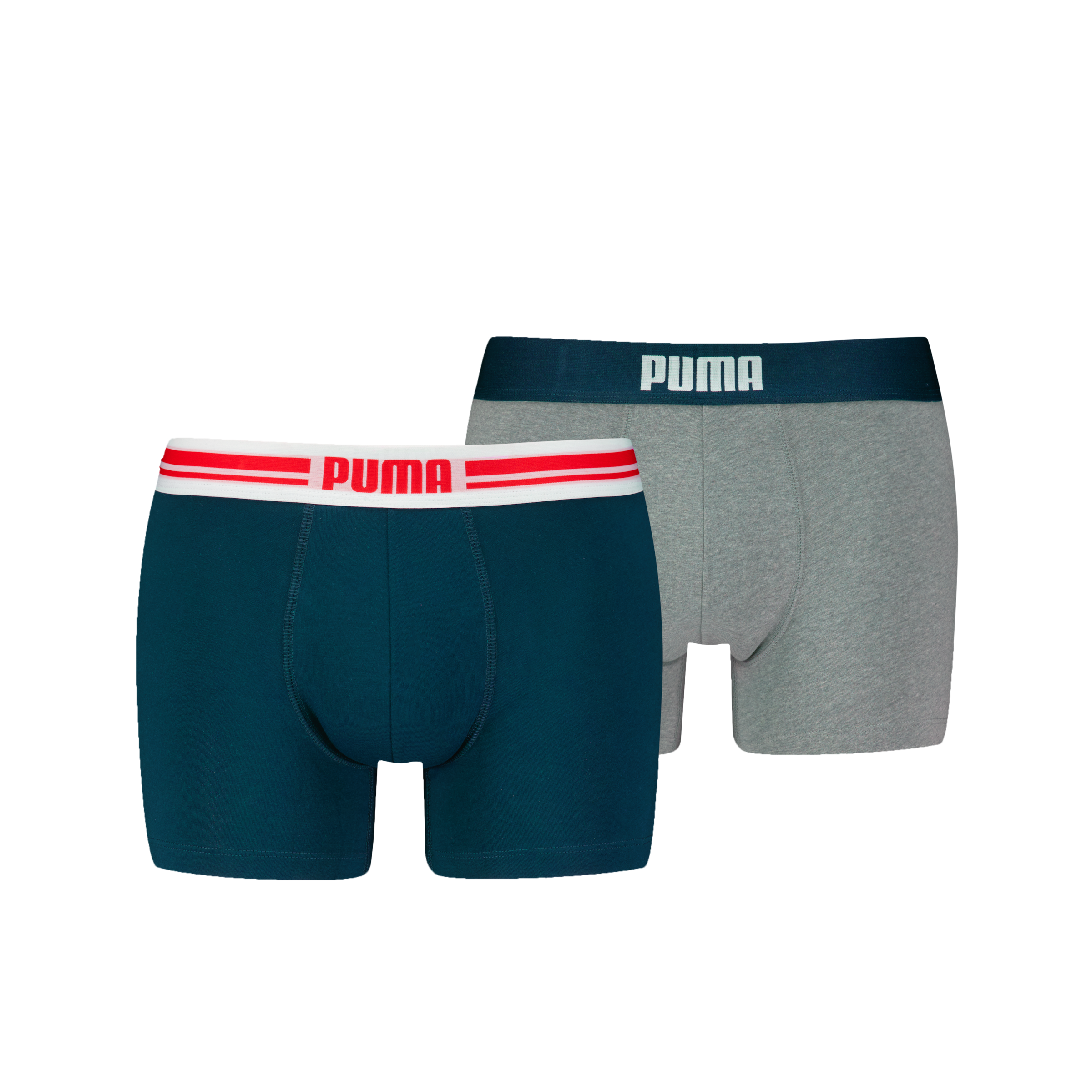 PUMA Boxers »PUMA MEN EVERYDAY PLACED LOGO BOXERS 2P« avec bande tissée logo