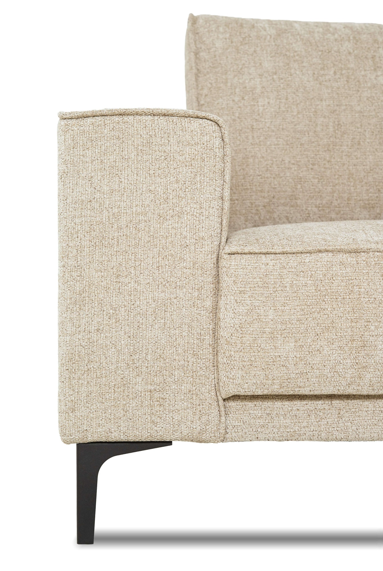GOODproduct 3-Sitzer »OLAND, B: 224 cm - Skandi-Design, Chenille-Bezug« Struktur, Flachgewebe, Luxus-Microfaser, Boucle