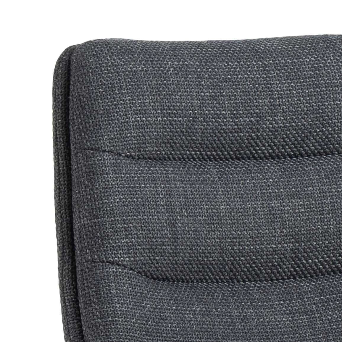 ACTONA GROUP Tabouret de bar »Adisa« Ensemble, 2 pièces, 2 cuis tlg. Tabouret de bar, Basel gris foncé, piètement Trompette, 2 pcs