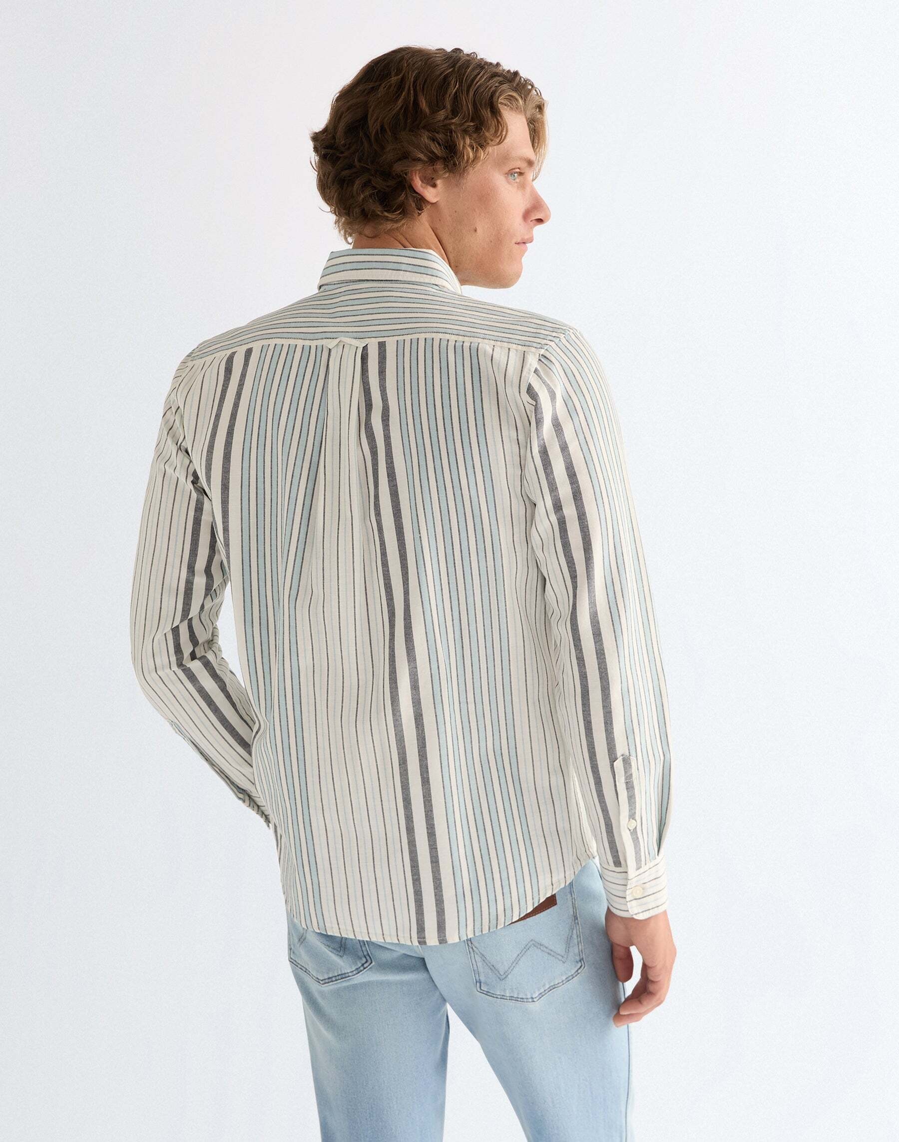 Wrangler Langarmhemd »WRANGLER Langarmhemd Oxford«