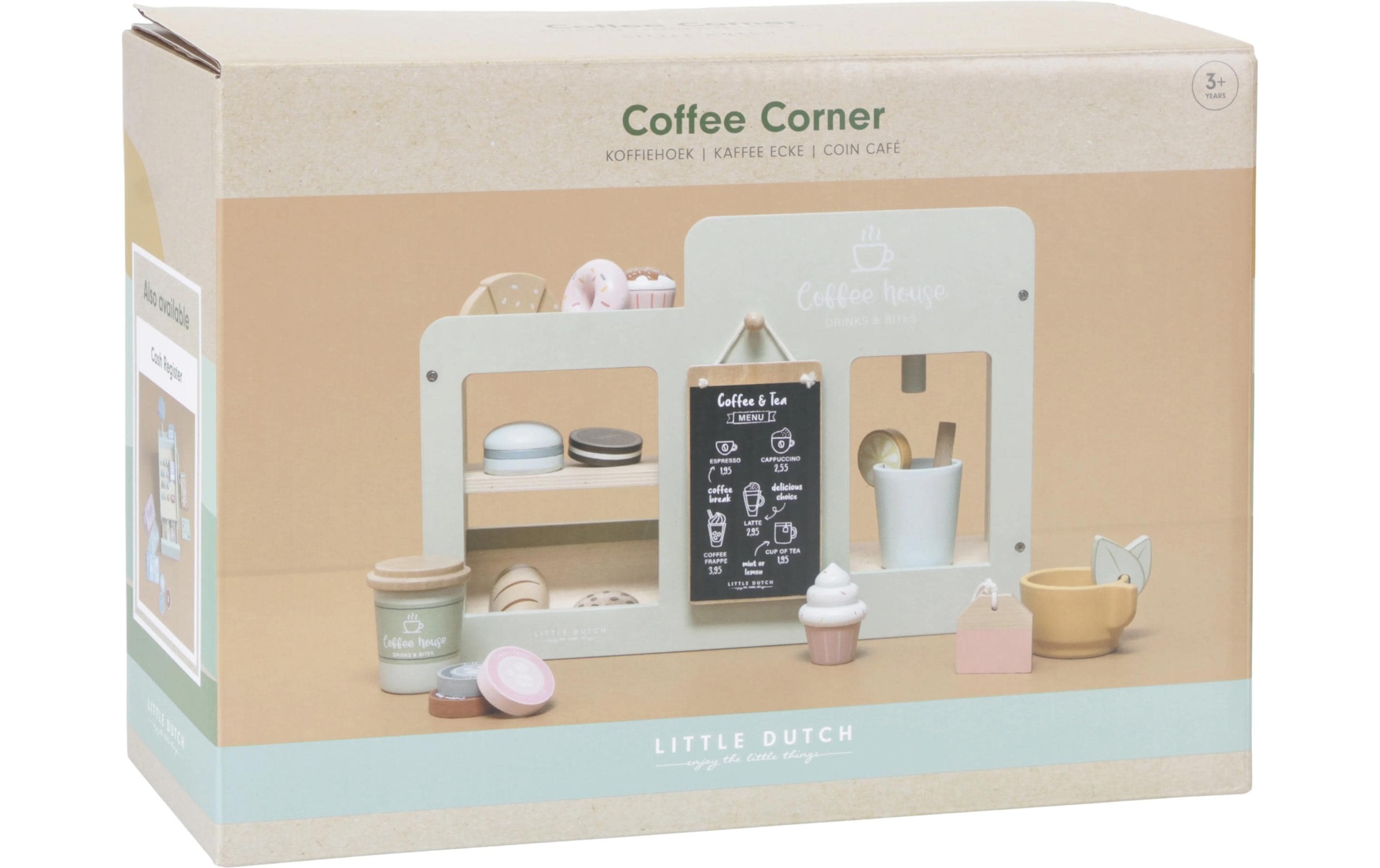 LITTLE DUTCH Set de ménage pour enfants »Kaffee Ecke«