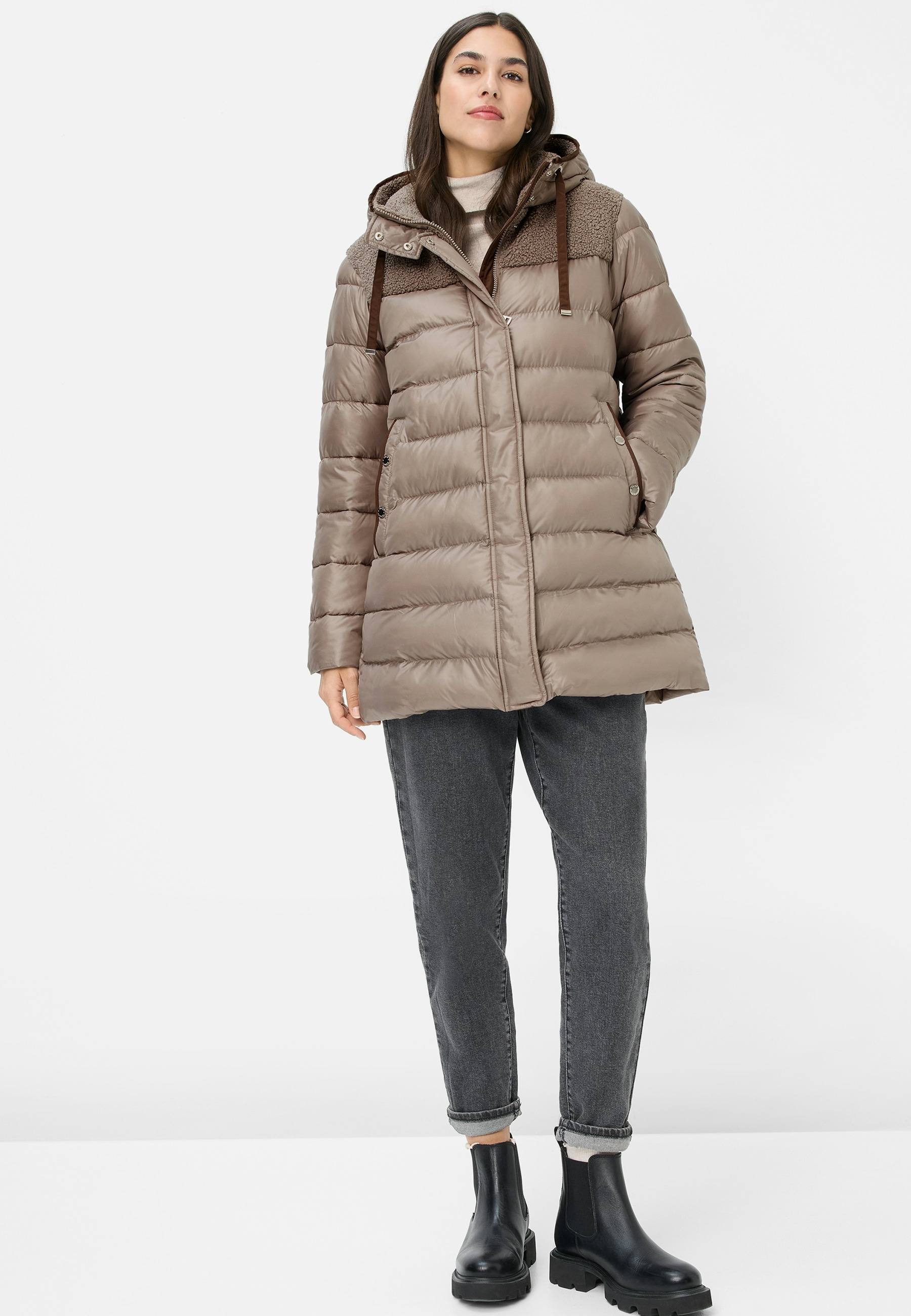 Fuchs Schmitt Steppjacke »Steppjacke« mit Kapuze mit Kapuze